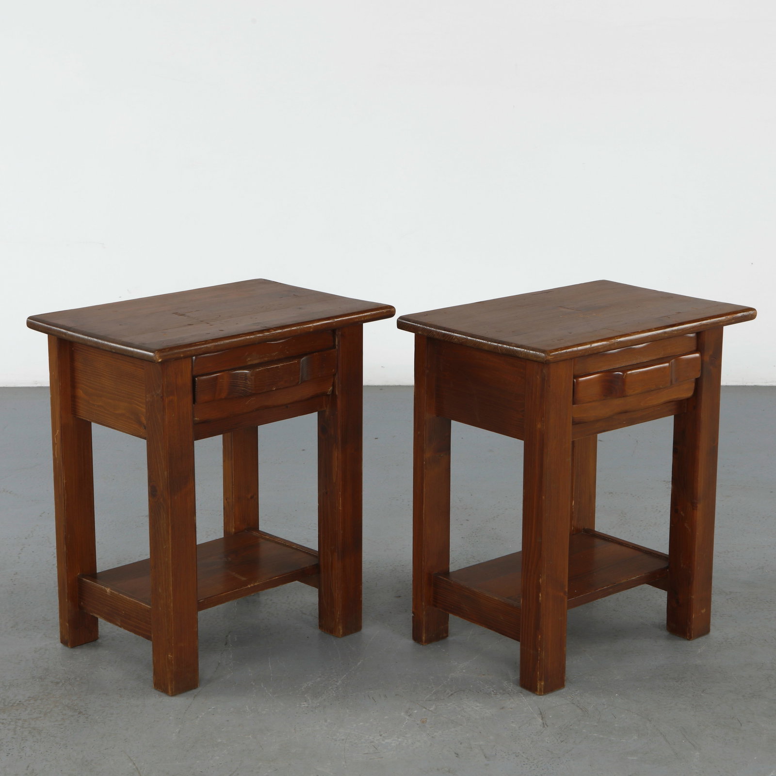 Pair of Wood Nightstands in the style of Olavi Hannien, 1960s (1 of 20)