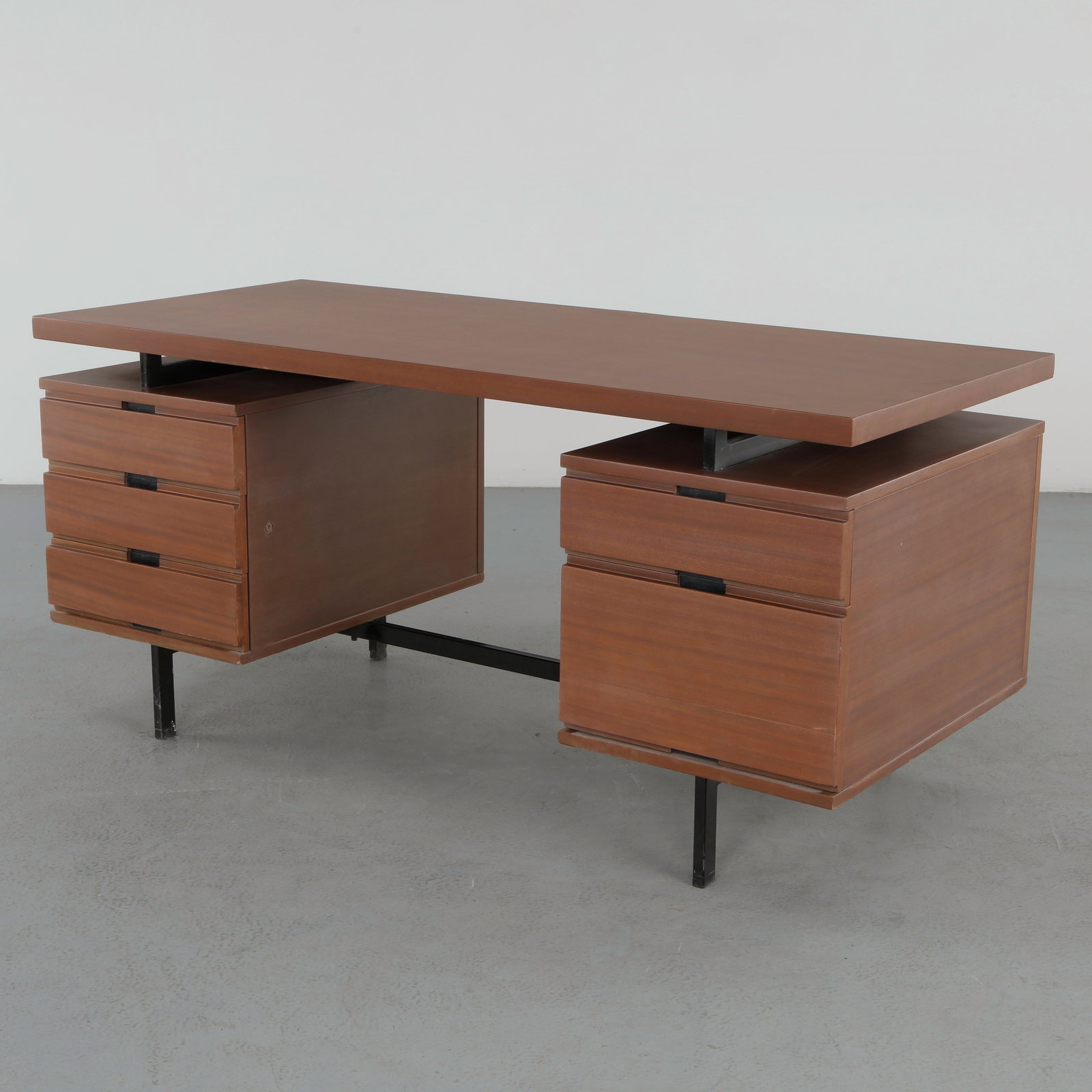 Pierre Guariche for Minvielle, Executive Desk, 1950s (1 of 19)