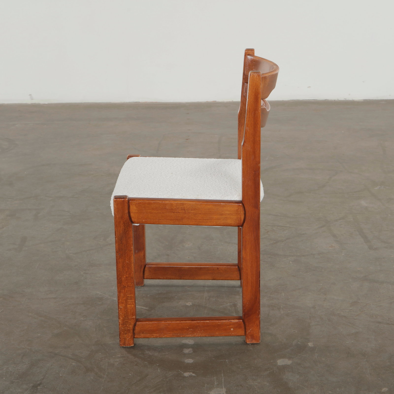 Set of Four Wool and Wood Chairs in the style of Niels Moller for J.L Moller, 1960s - 10