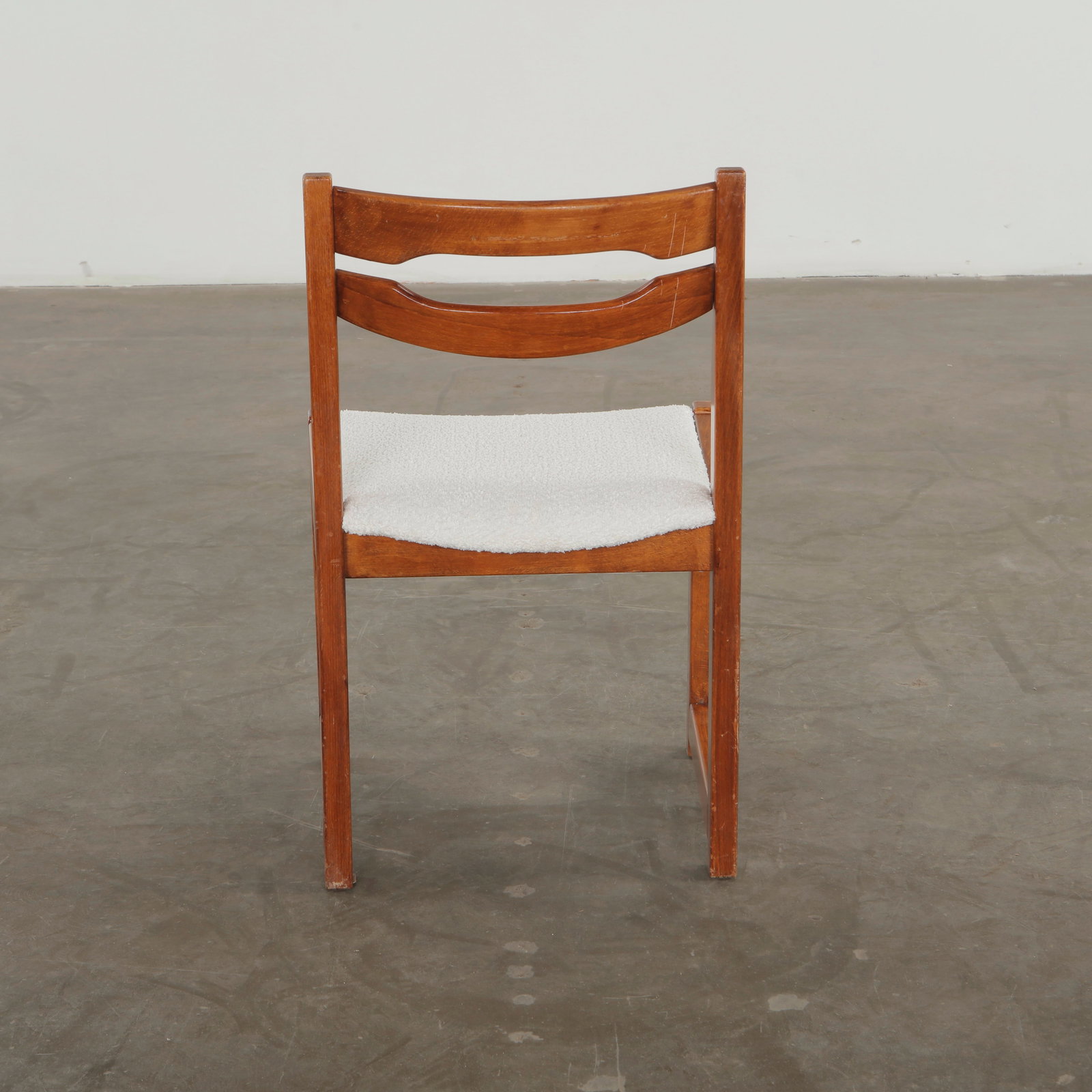 Set of Four Wool and Wood Chairs in the style of Niels Moller for J.L Moller, 1960s - 12