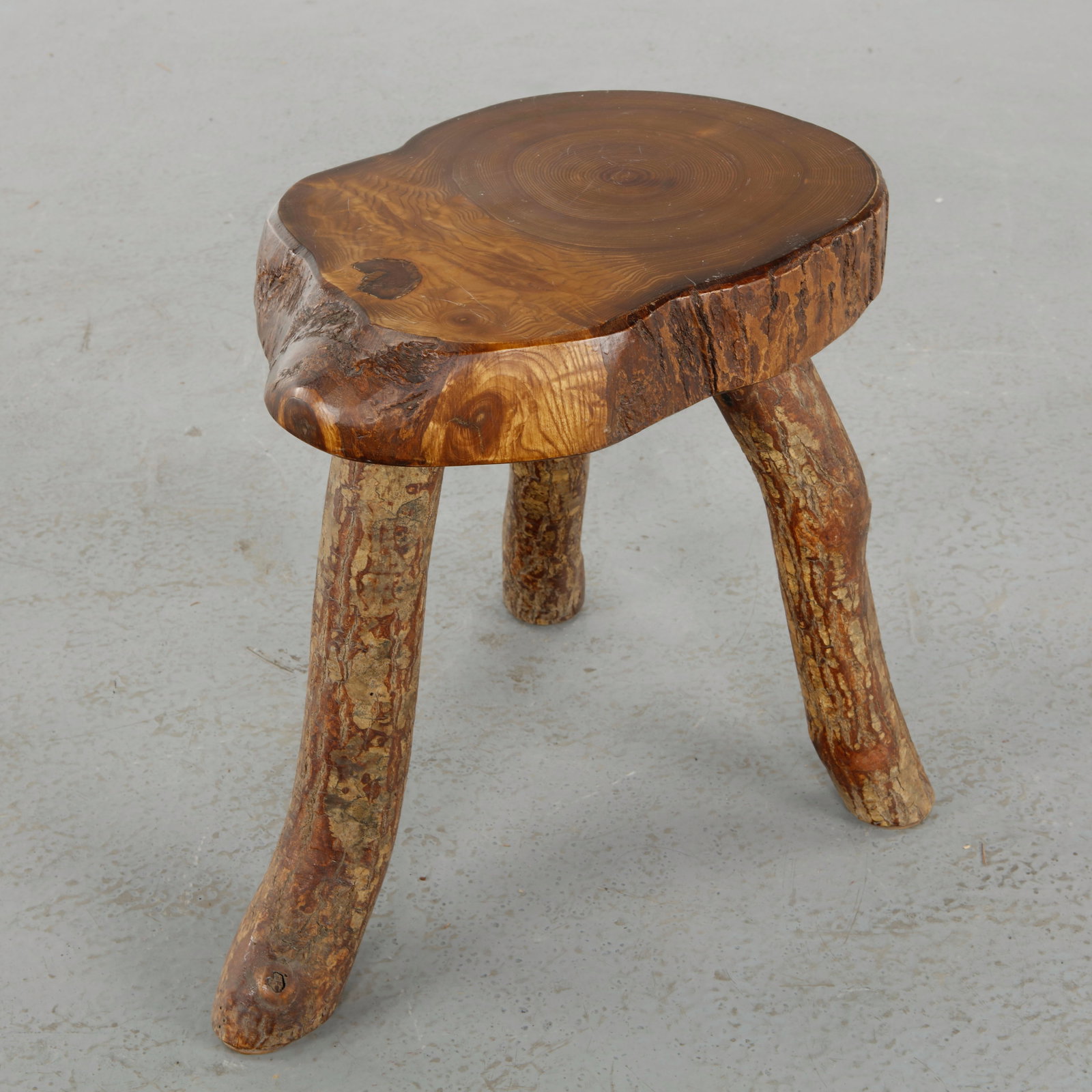 Brutalist Tripod Stool, 1960s (1 of 11)