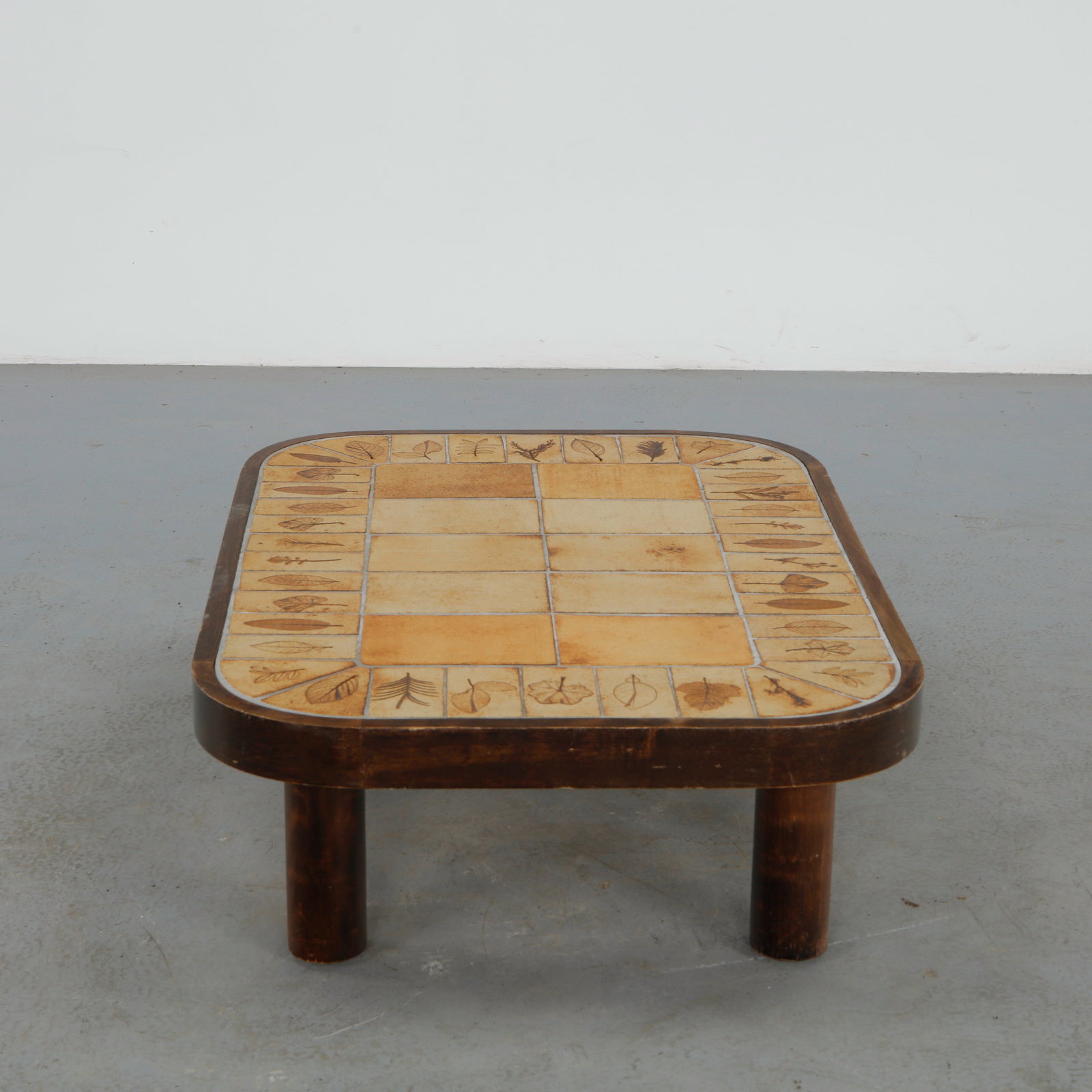 Roger Capron, Rectangular Coffee Table, Signed, 1960s - 3