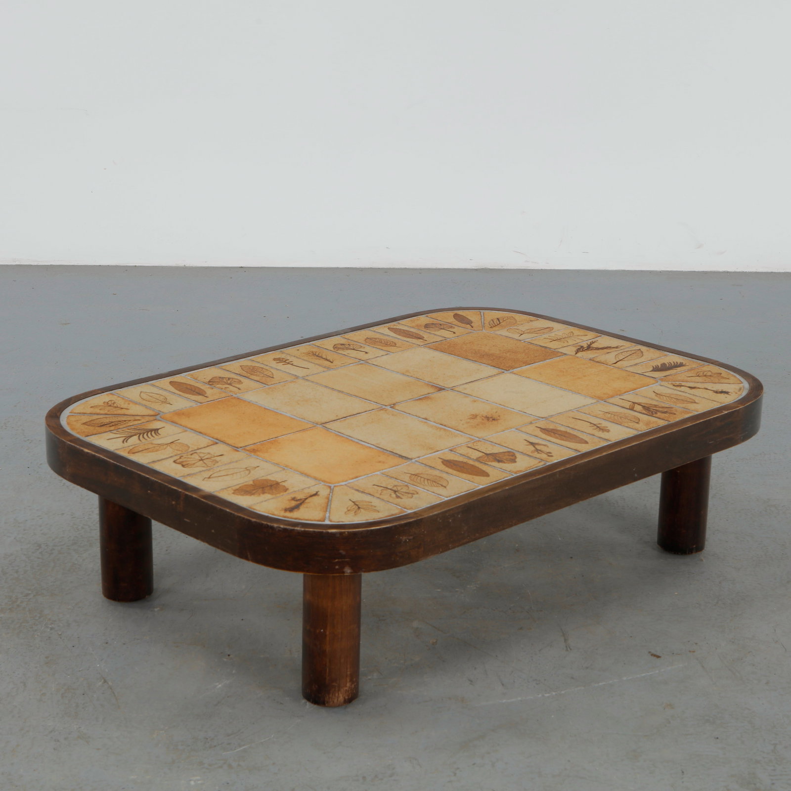 Roger Capron, Rectangular Coffee Table, Signed, 1960s - 4