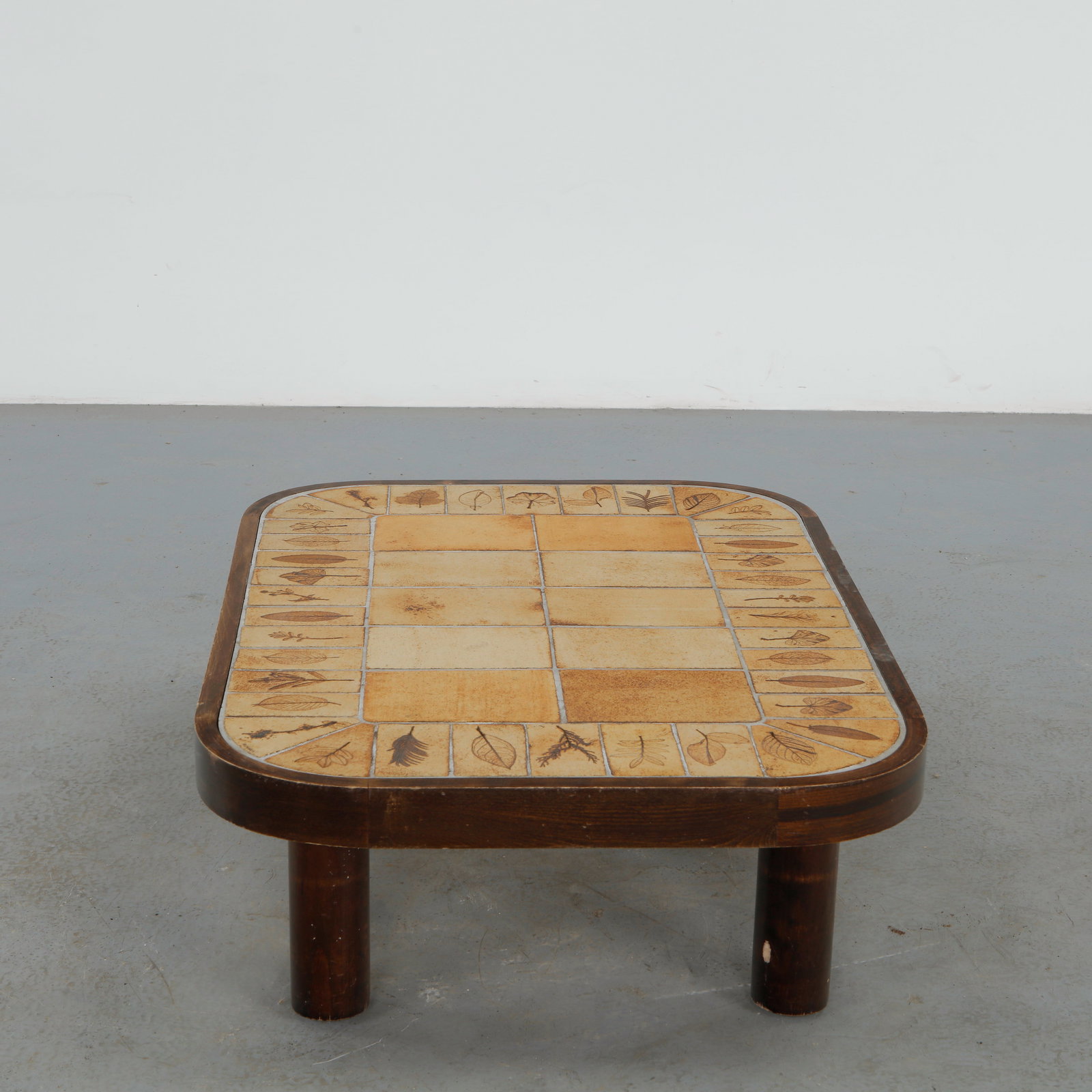 Roger Capron, Rectangular Coffee Table, Signed, 1960s - 7