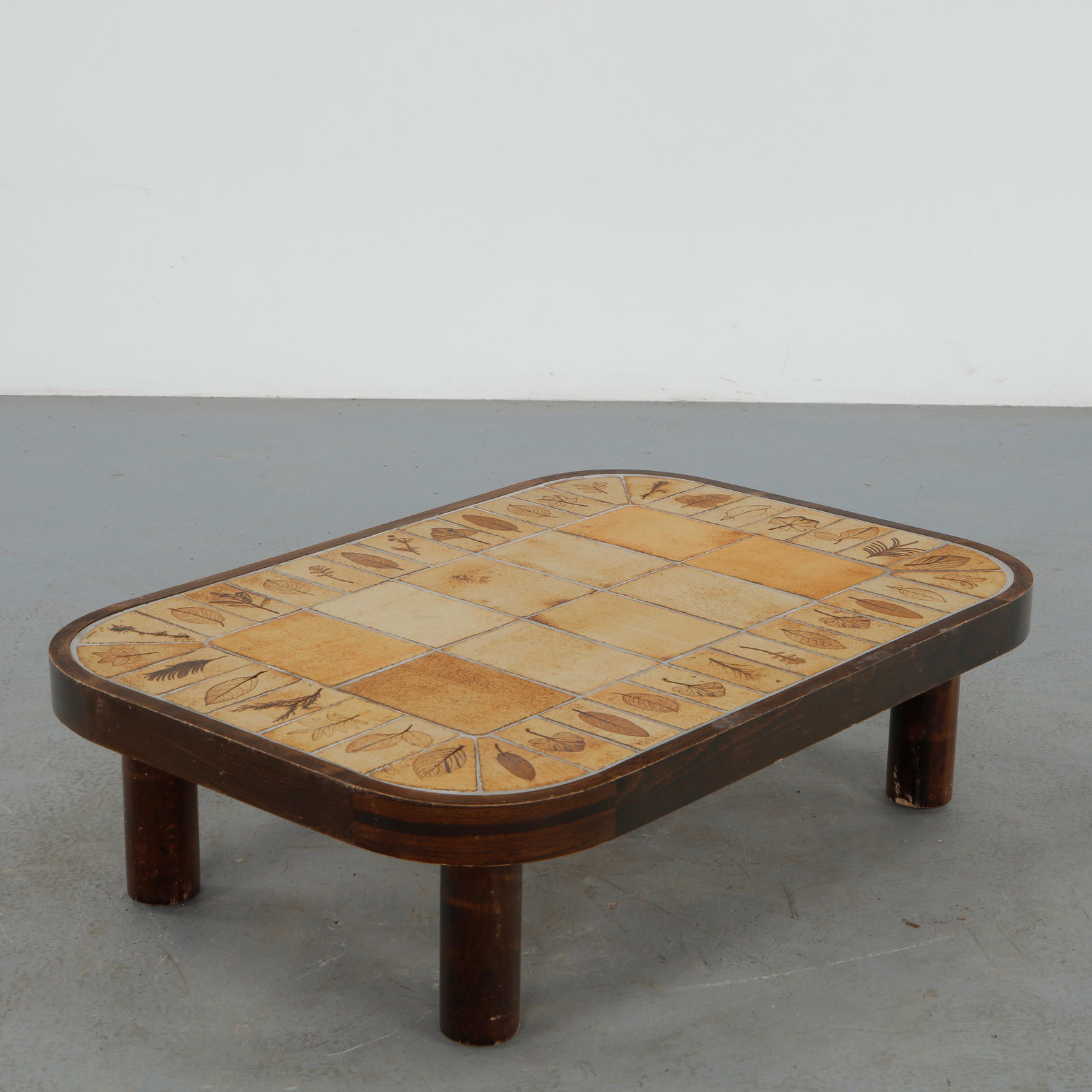 Roger Capron, Rectangular Coffee Table, Signed, 1960s - 8