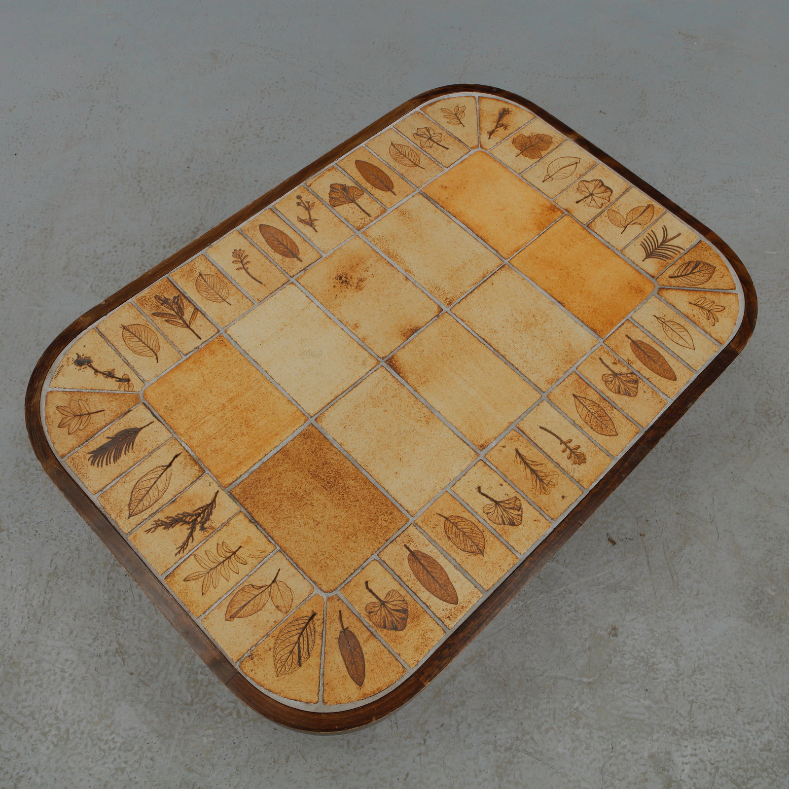 Roger Capron, Rectangular Coffee Table, Signed, 1960s - 9