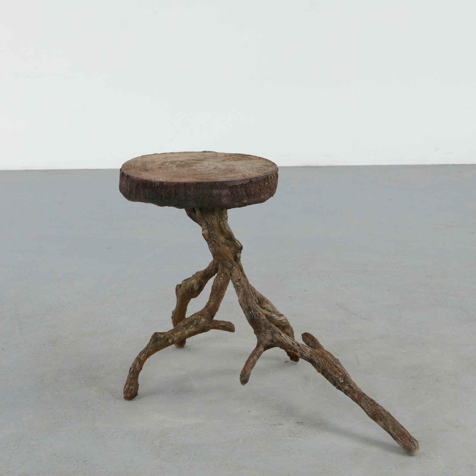 Architectural Faux Bois Pedestal (1 of 11)