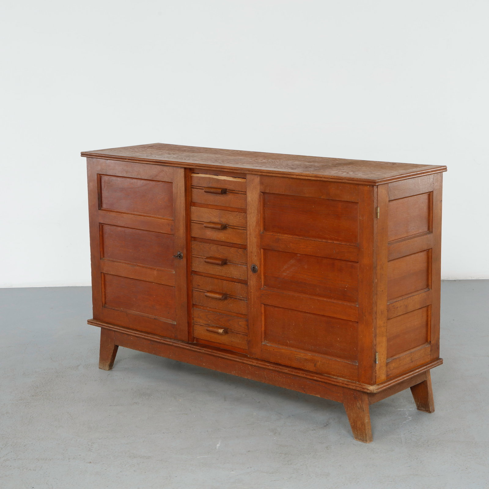 Rene Gabriel, Wood Sideboard, 1960s (1 of 20)