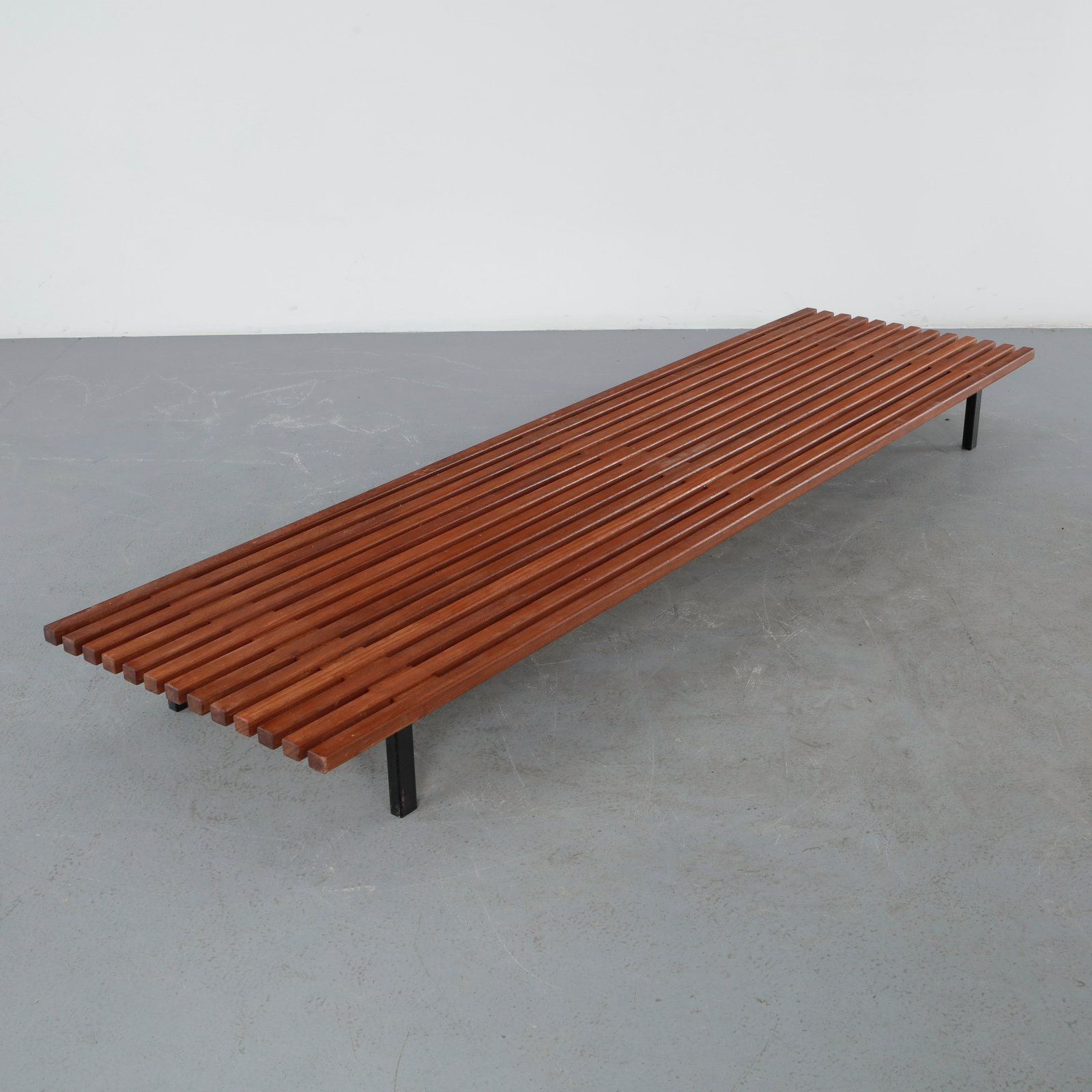 Charlotte Perriand for Steph Simon Gallery, Long Cansado Bench, 1950s (1 of 15)