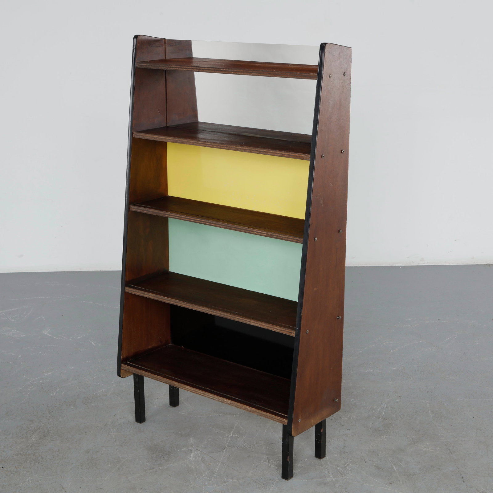 Pierre Guariche, Wood Bookcase, 1950s (1 of 15)