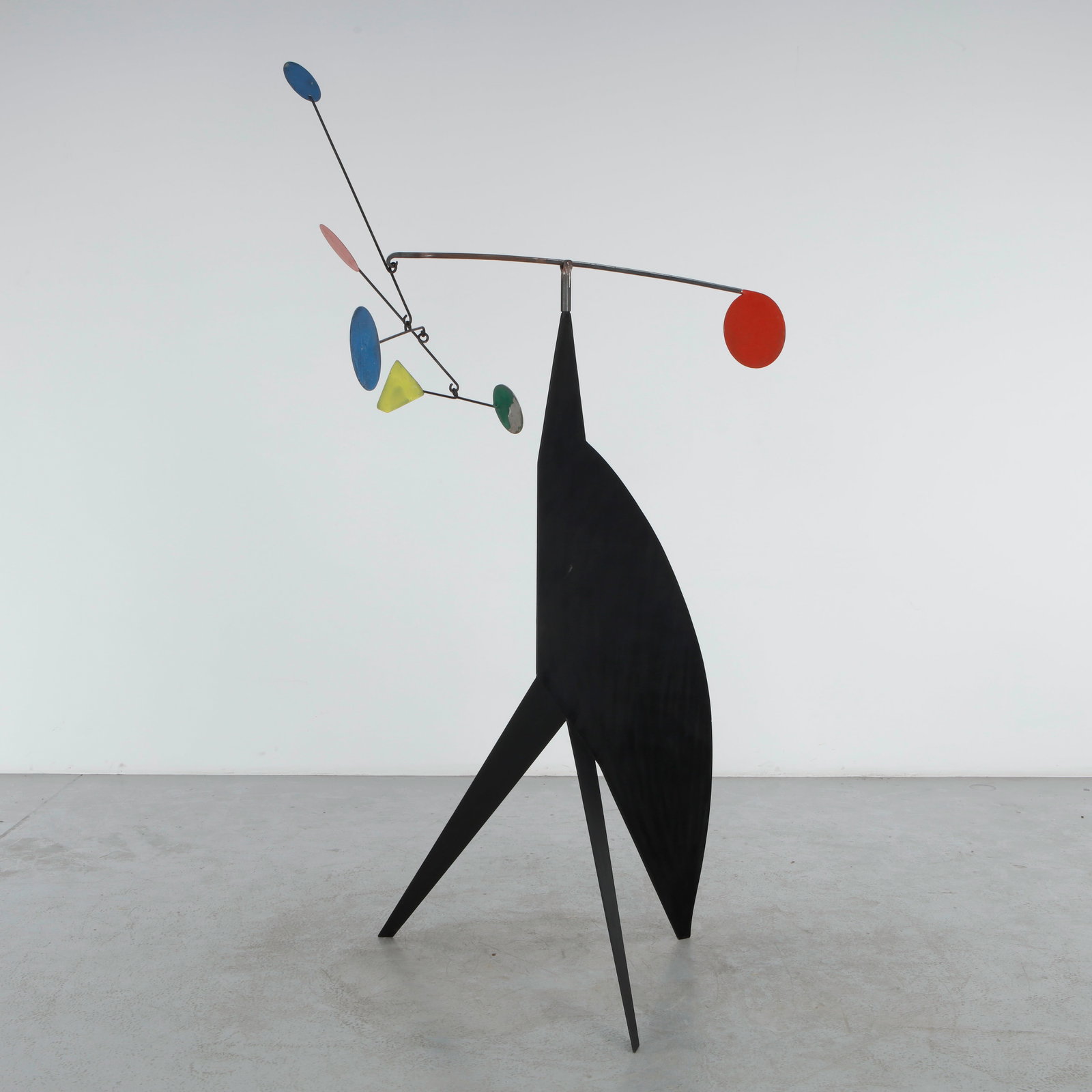 Contemporary French Metal Sculpture, Artisan-Crafted, 1980s (1 of 15)