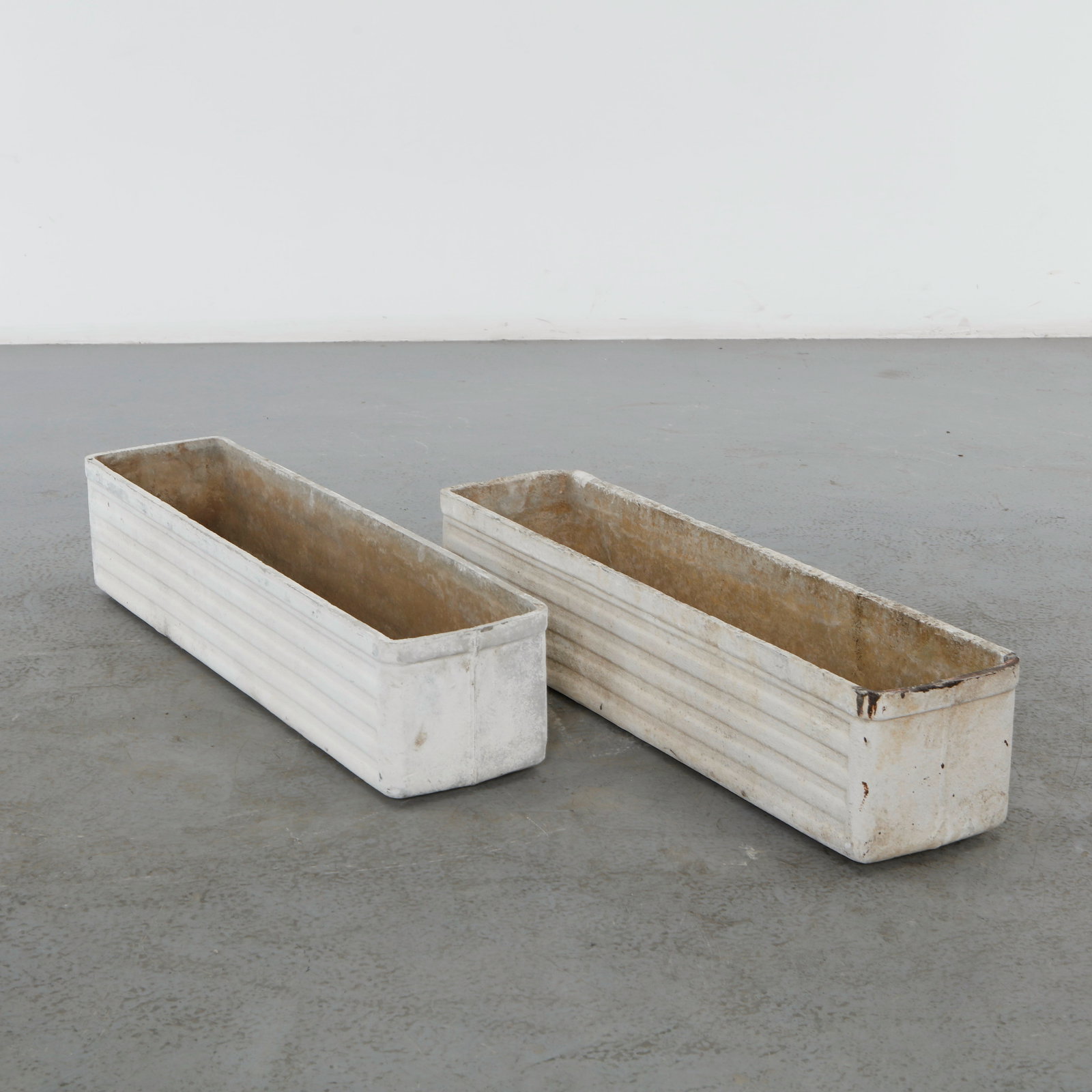 Willy Guhl, Pair of Rectangular Planters, 1960s (1 of 15)