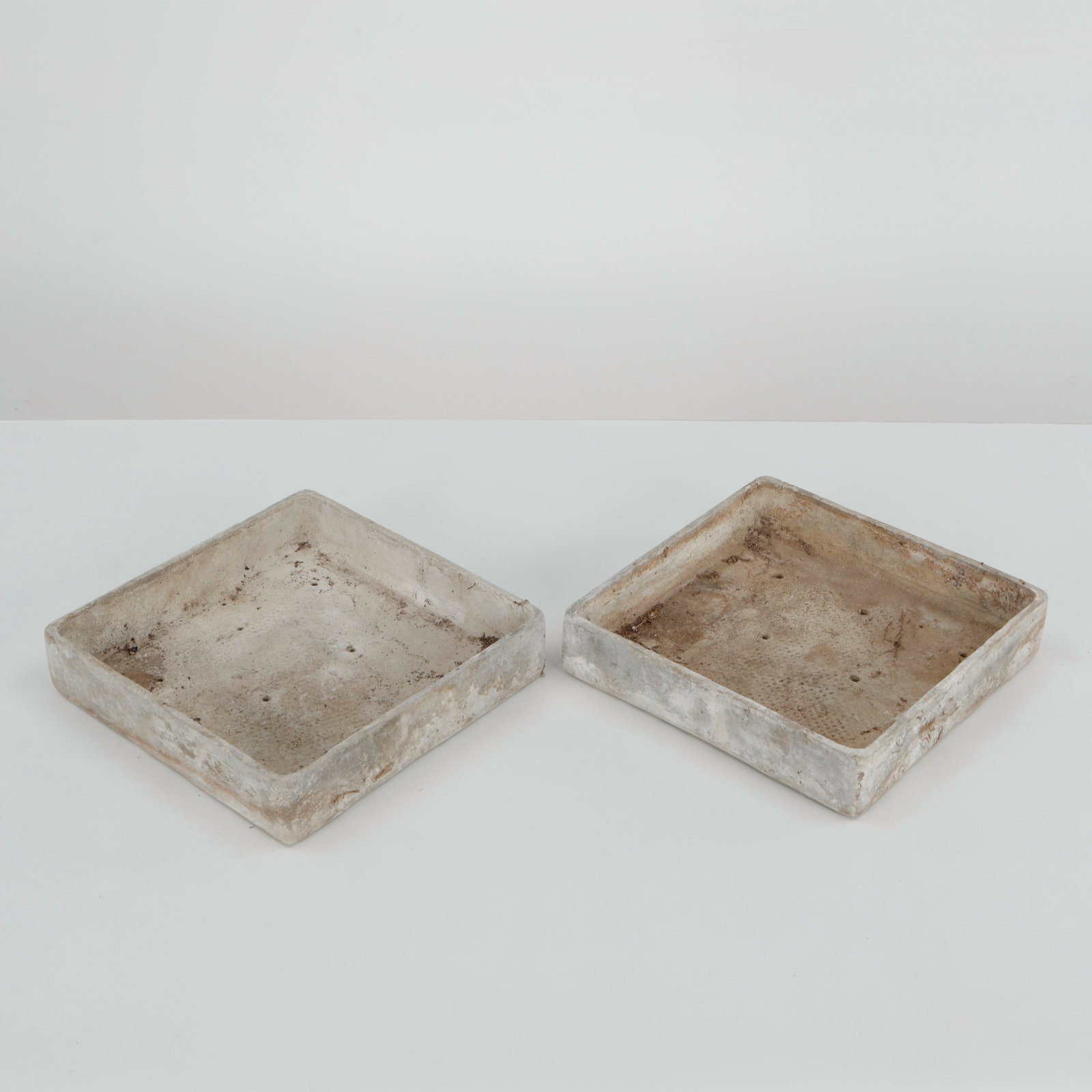 Willy Guhl, Pair of Square Tray Planters, 1960s (1 of 11)