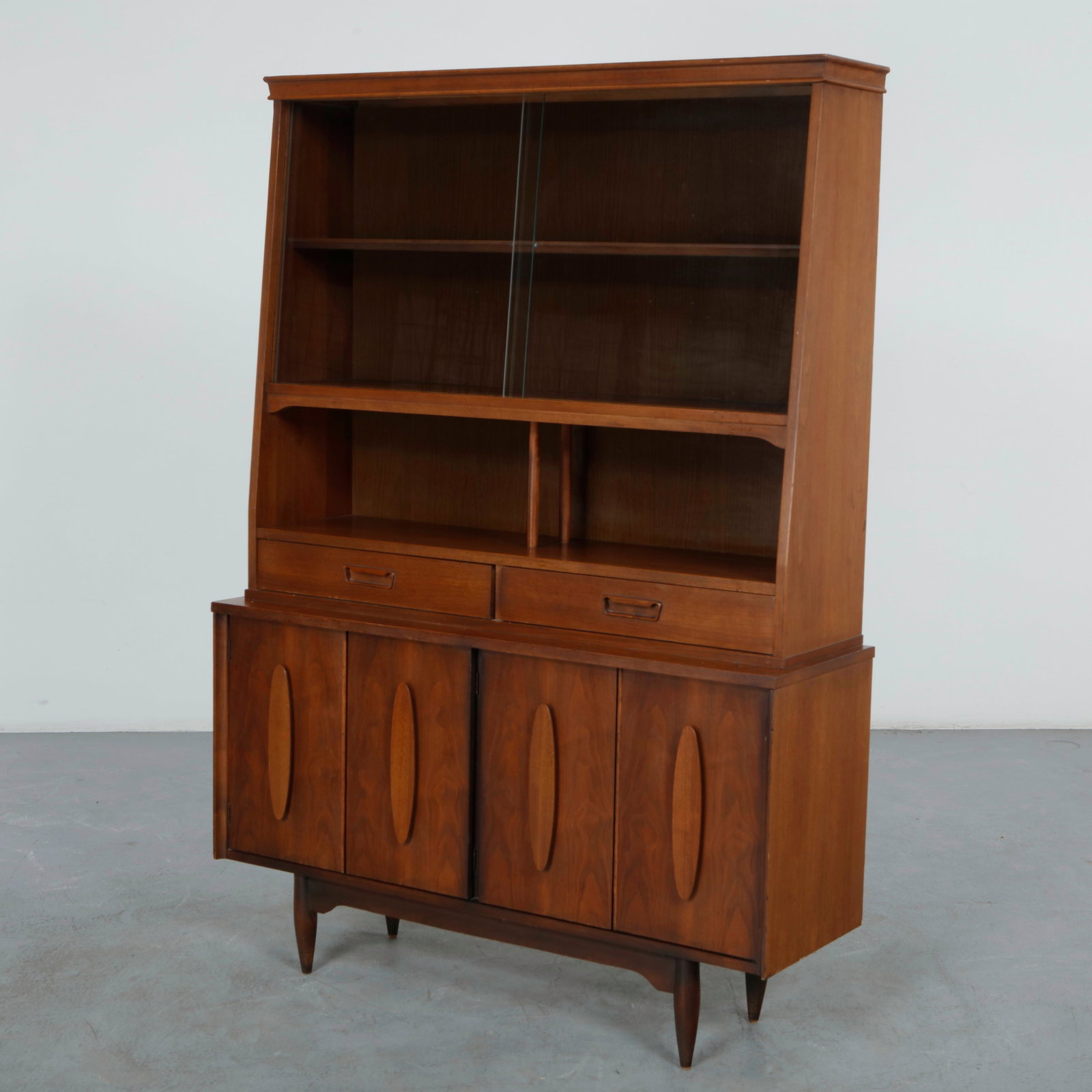 Garrison, Walnut China Cabinet (1 of 20)