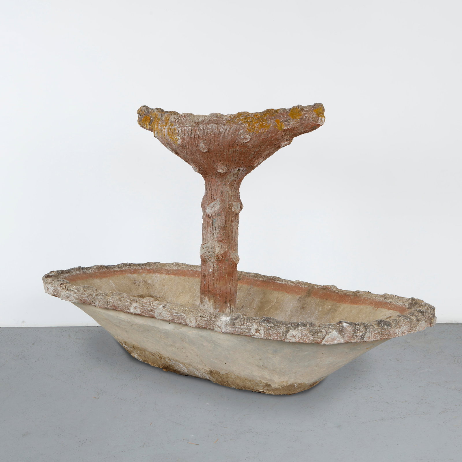 Colossal Faux Bois Fountain, 1960s (1 of 13)