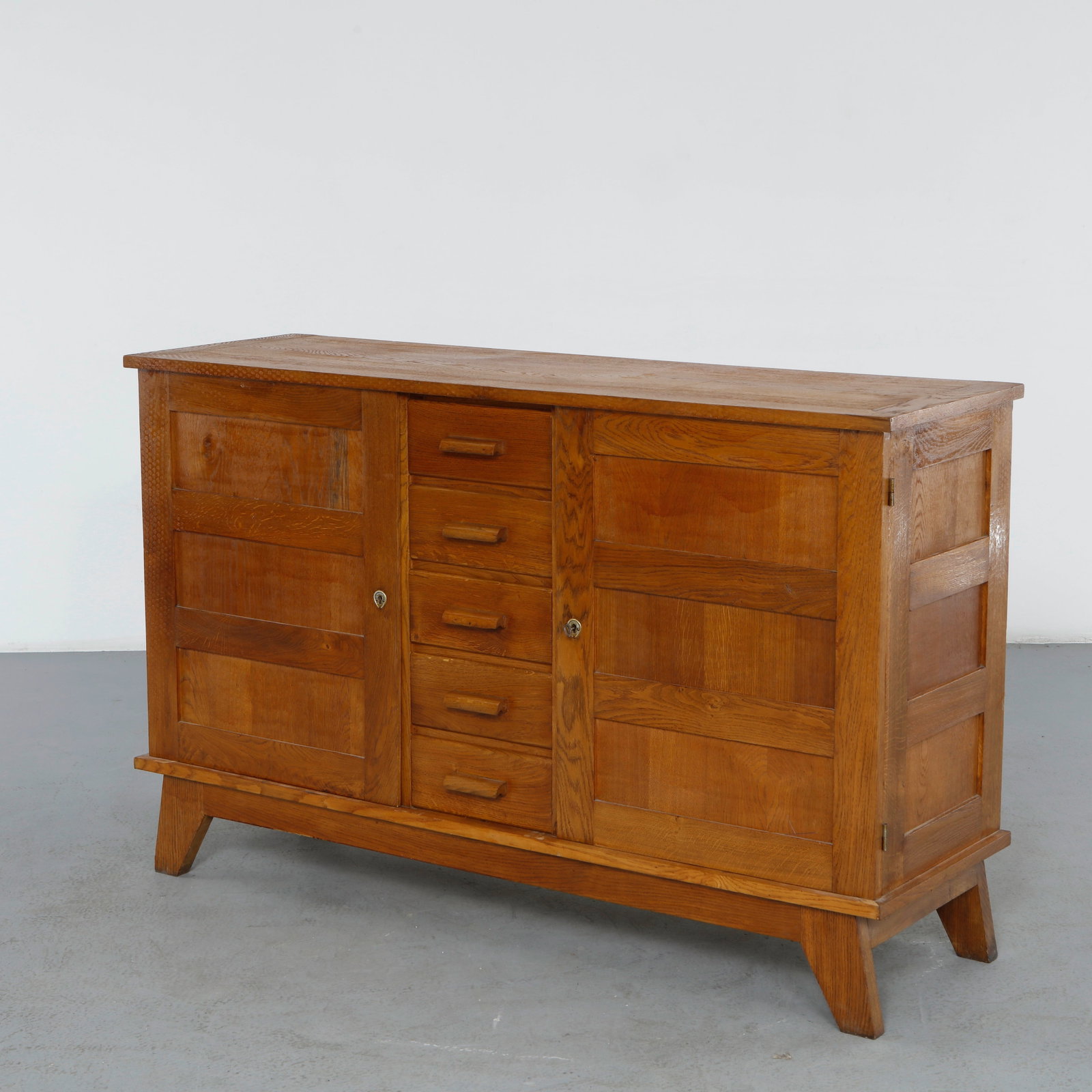 Rene Gabriel, Wood Sideboard, 1960s (1 of 20)