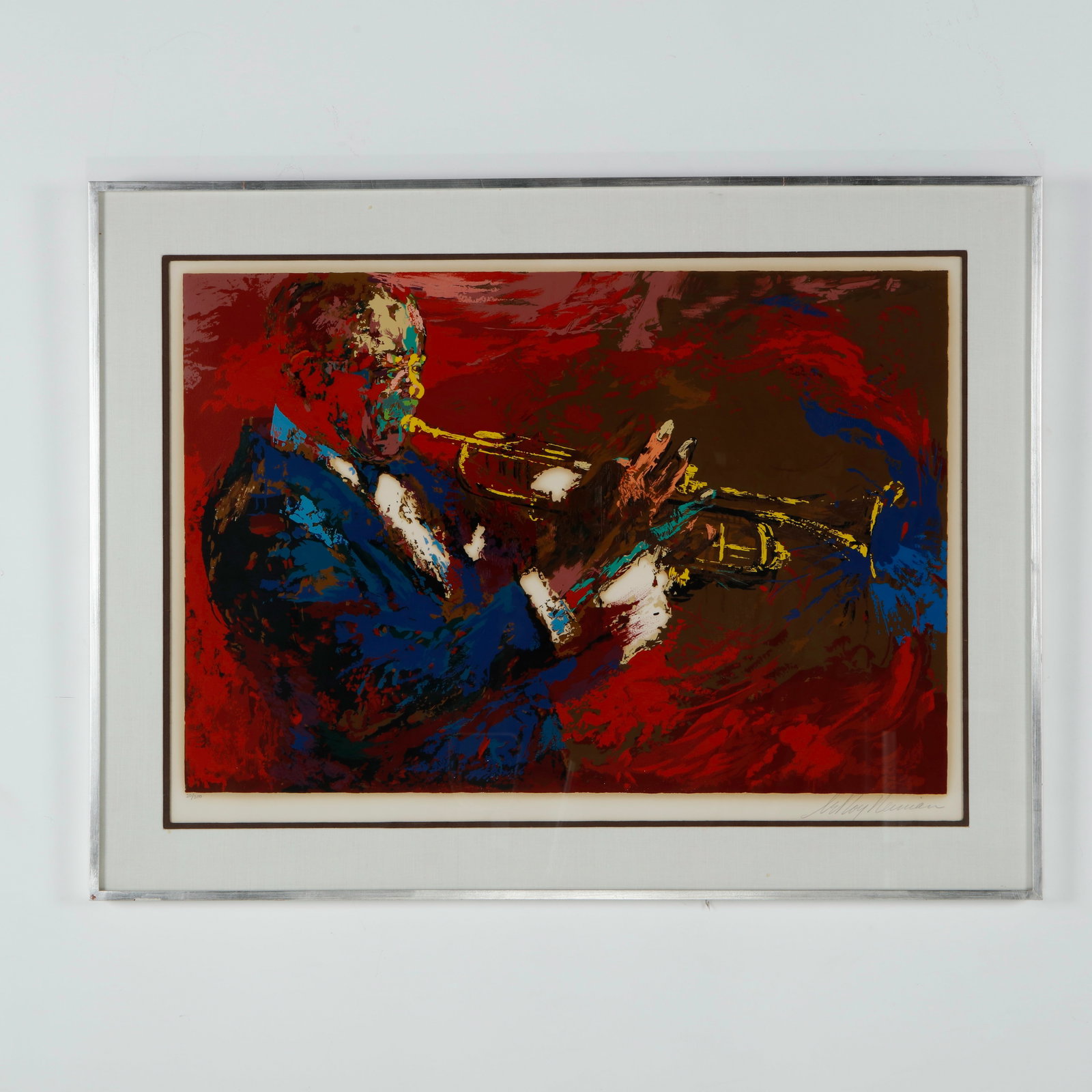 Leroy Neiman, Satchmo, Serigraph, Signed Numbered 20/300, 1975 (1 of 5)