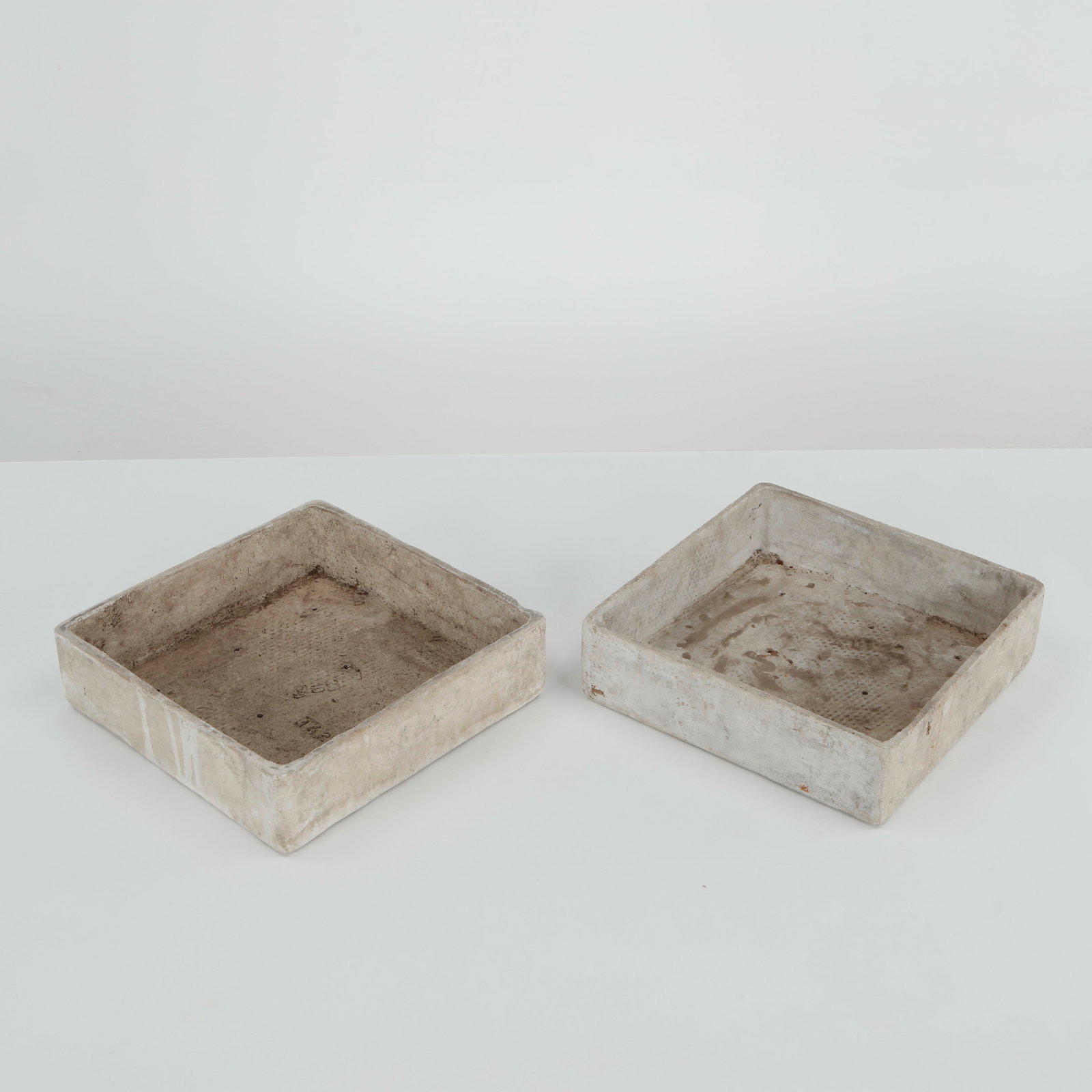 Willy Guhl, Pair of Square Tray Planters, 1960s (1 of 13)