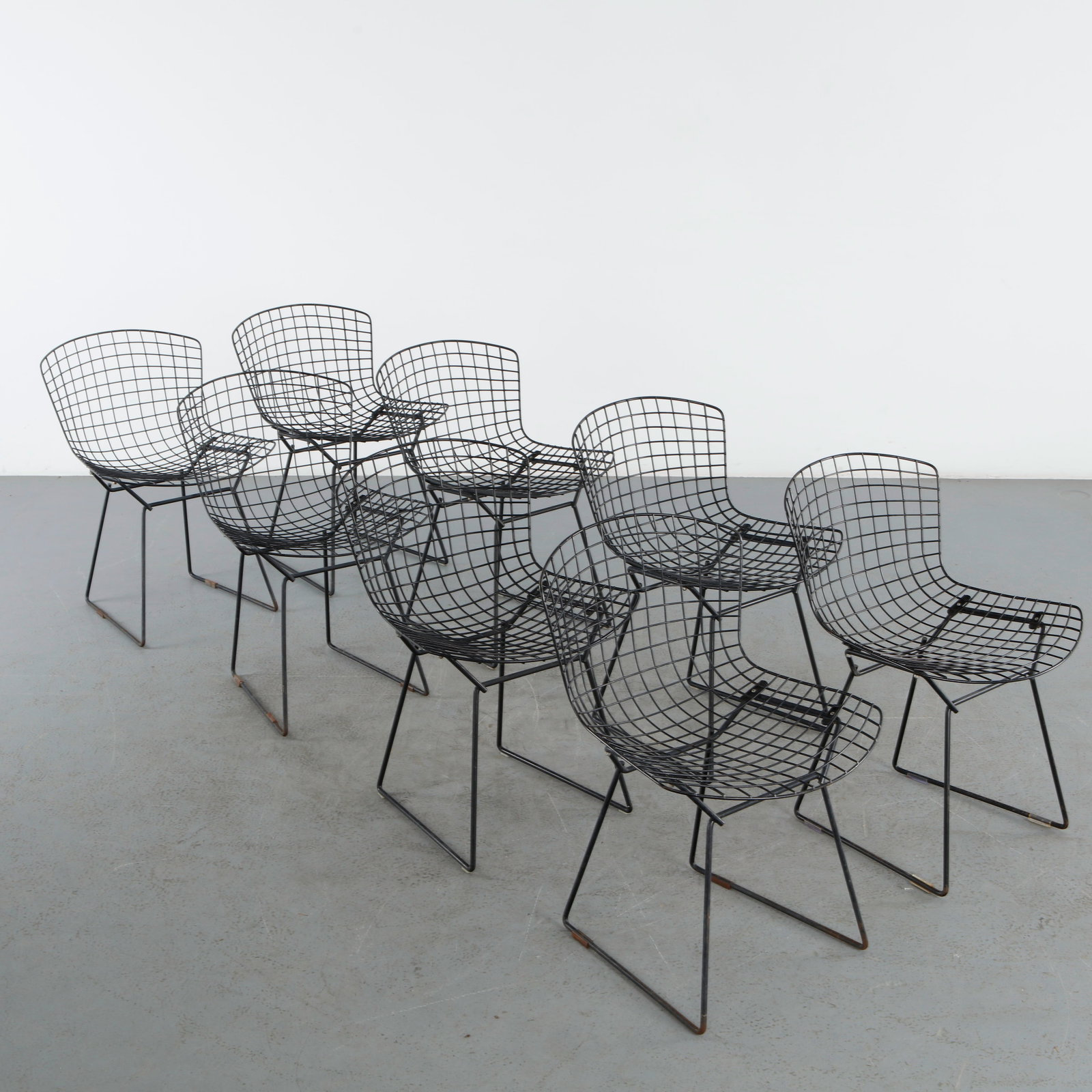 Harry Bertoia for Knoll, Set of Eight Side Chairs (1 of 20)