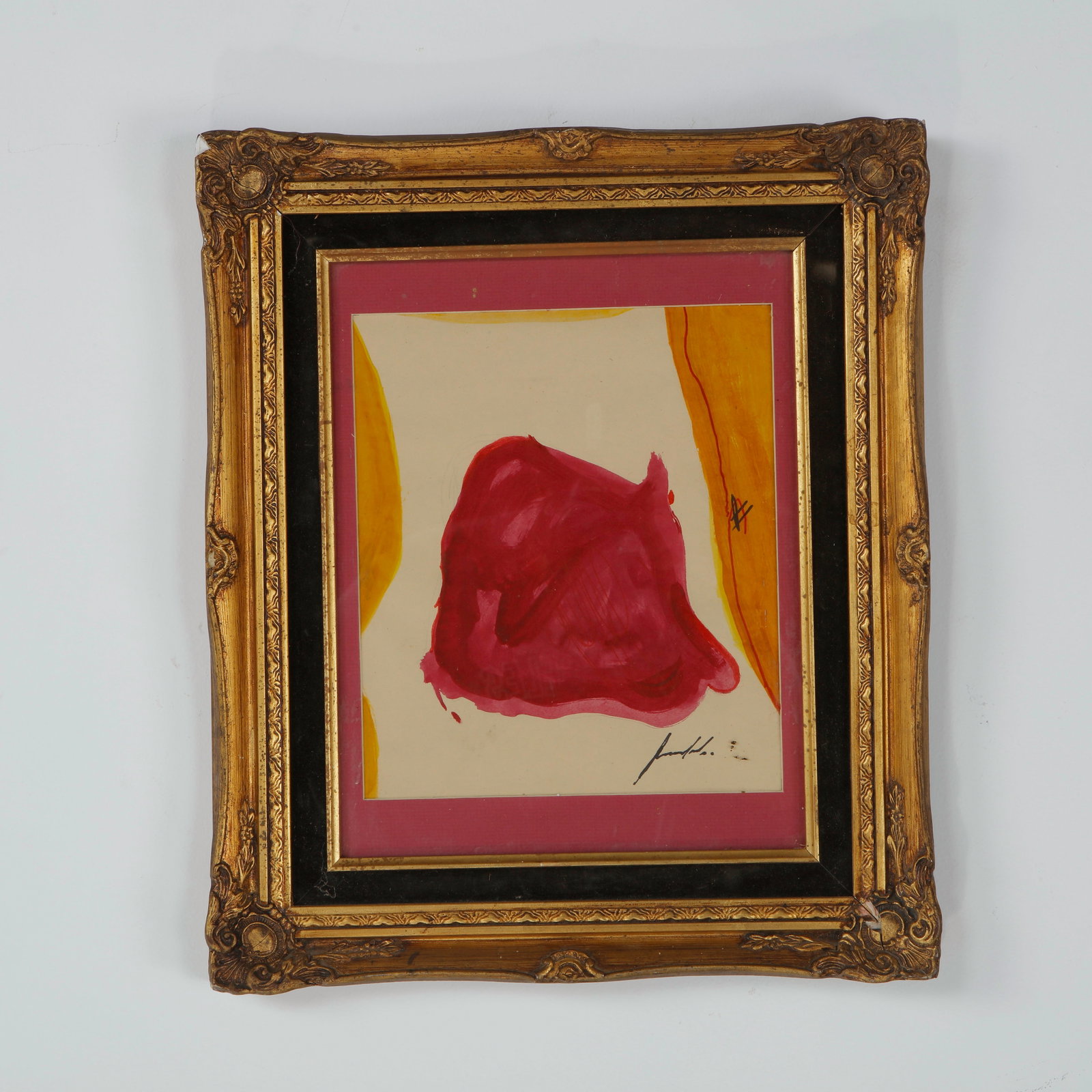 Watercolor on Paper Attributed to Helen Frankenthaler (1 of 5)