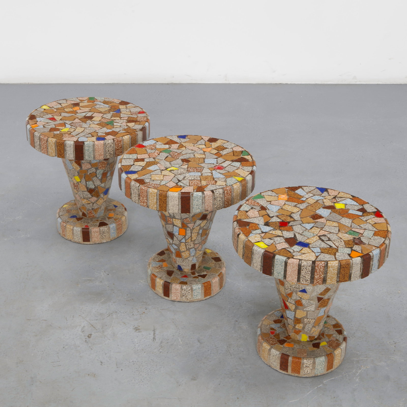 Multicolor Mosaic Dining Set, 1960s - 10