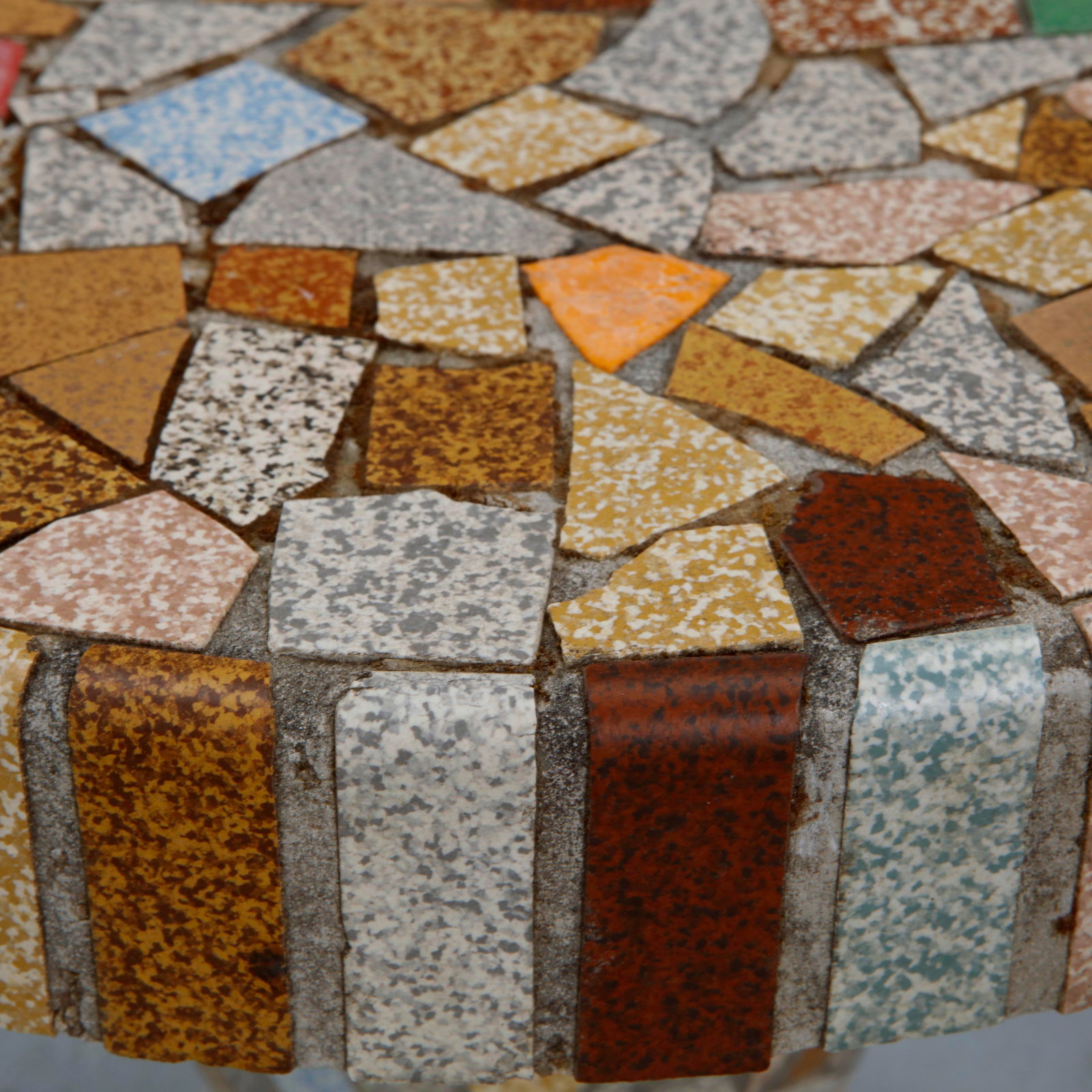 Multicolor Mosaic Dining Set, 1960s - 17