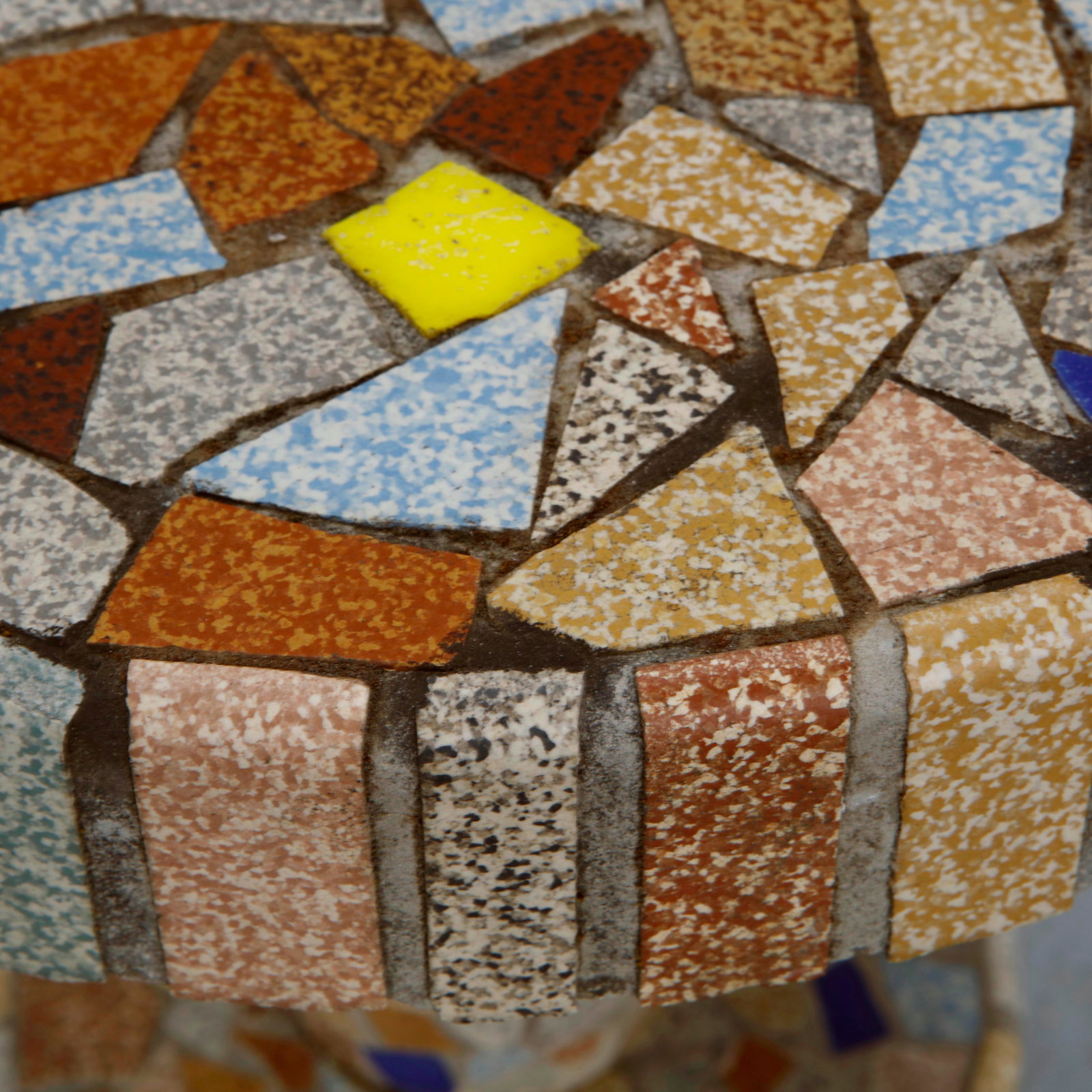 Multicolor Mosaic Dining Set, 1960s - 18