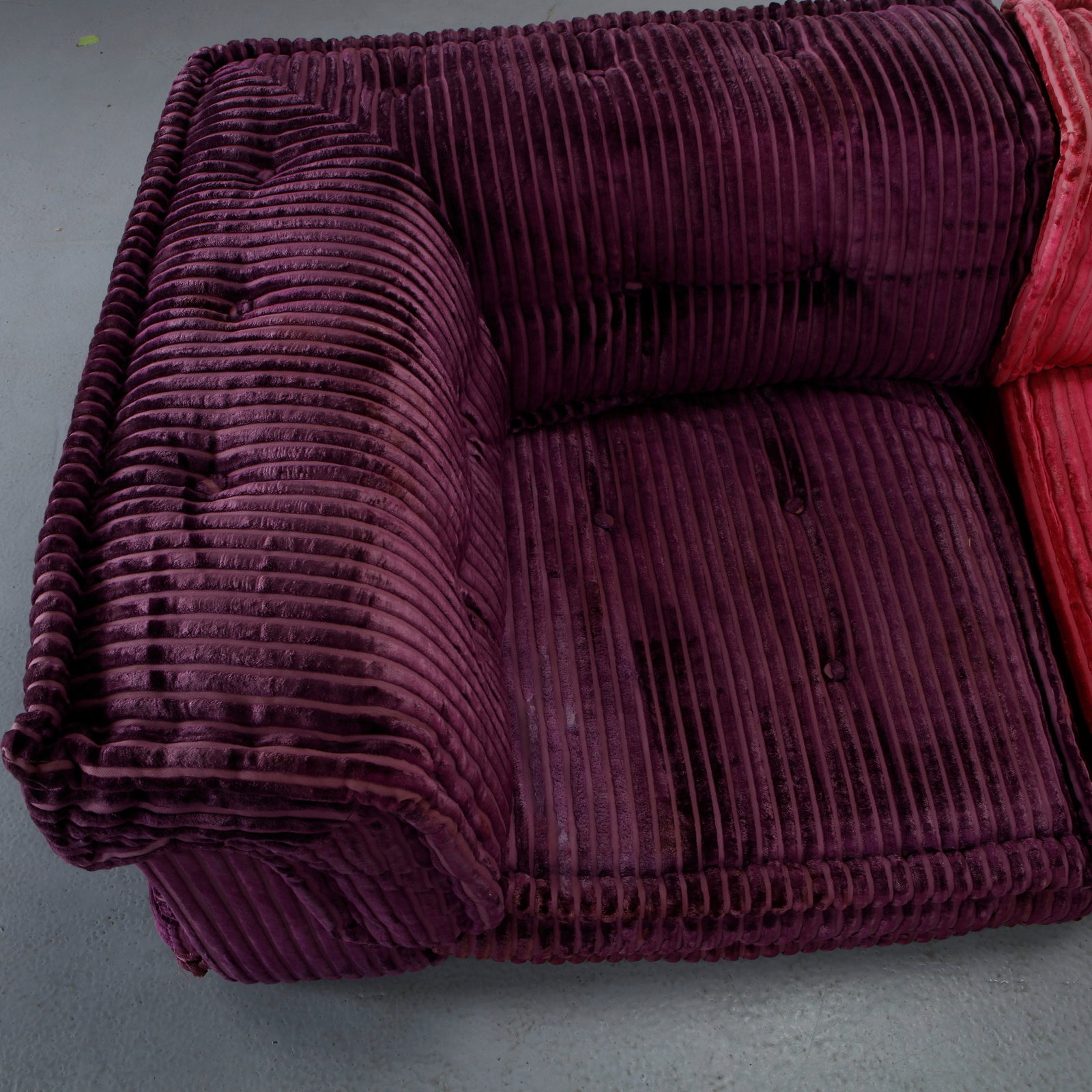 Hans Hopfer for Roche Bobois, 13-Piece Missoni Mah Jong Modular Sofa, 2000s - 13