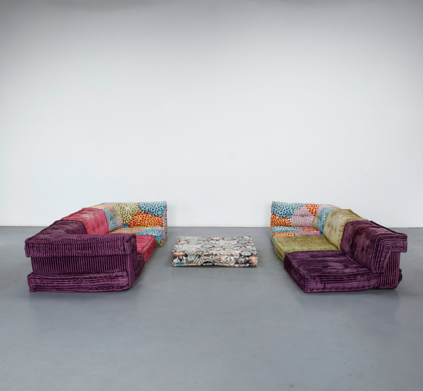 Hans Hopfer for Roche Bobois, 13-Piece Missoni Mah Jong Modular Sofa, 2000s - 6