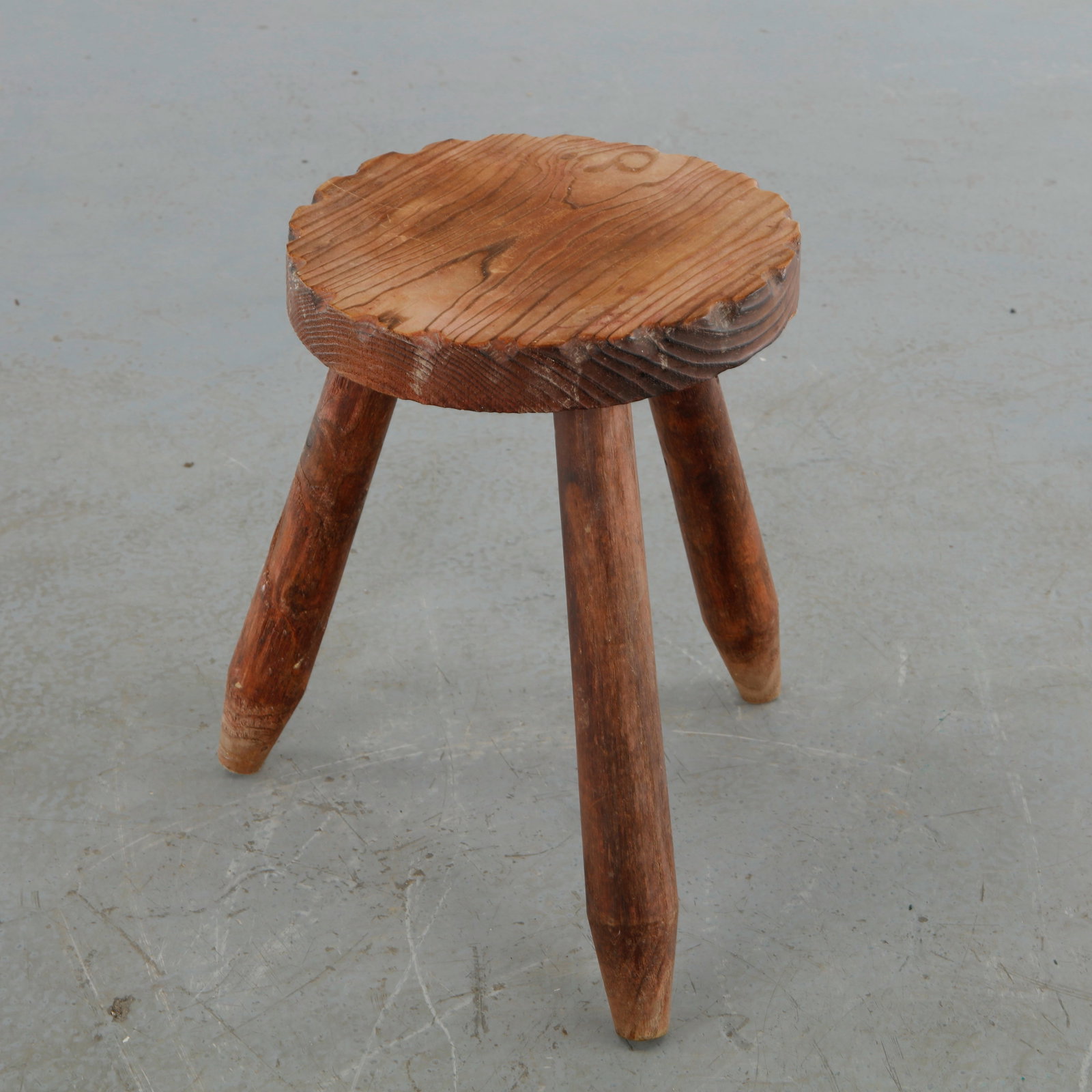 Rustic Tripod Stool, 1960s - 2