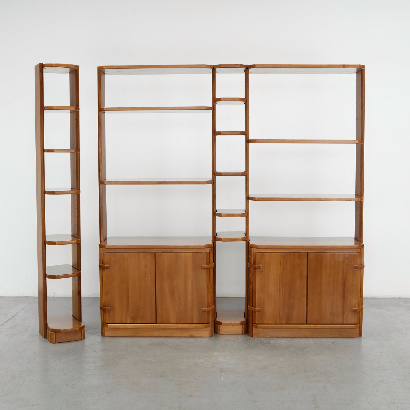 Modular Wood Wall Unit, 1960s (1 of 20)
