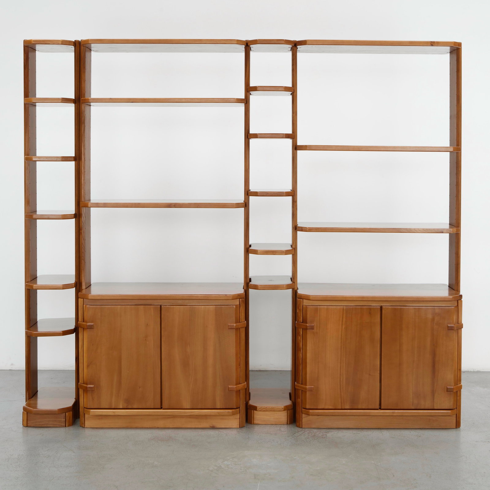 Modular Wood Wall Unit, 1960s - 2