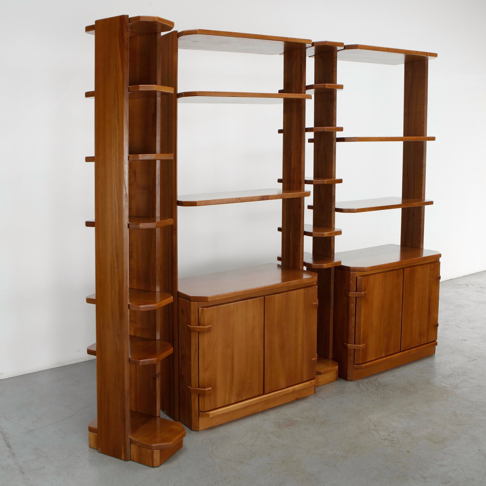 Modular Wood Wall Unit, 1960s - 7