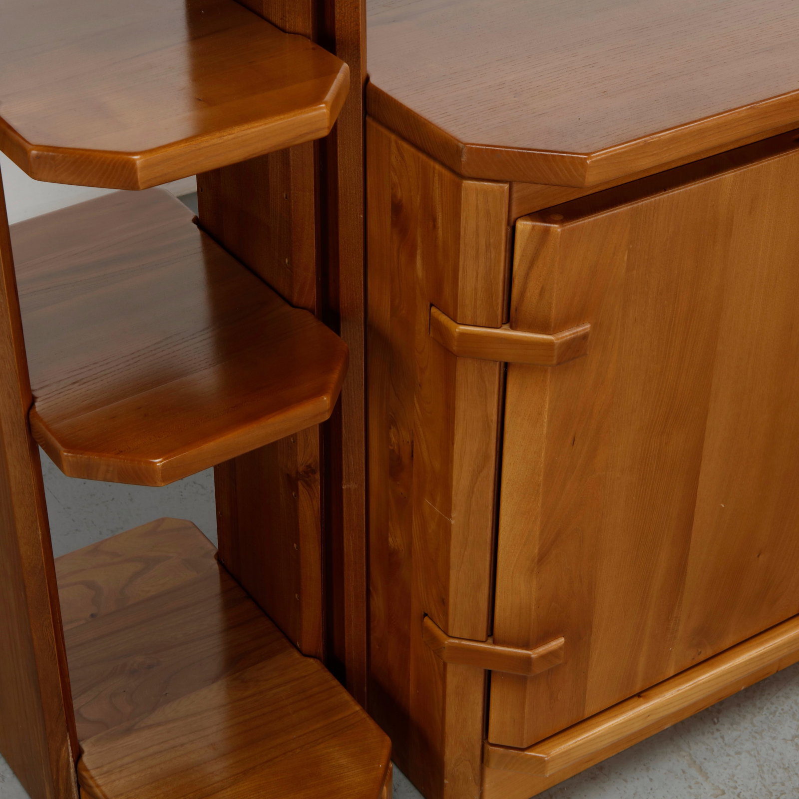Modular Wood Wall Unit, 1960s - 9