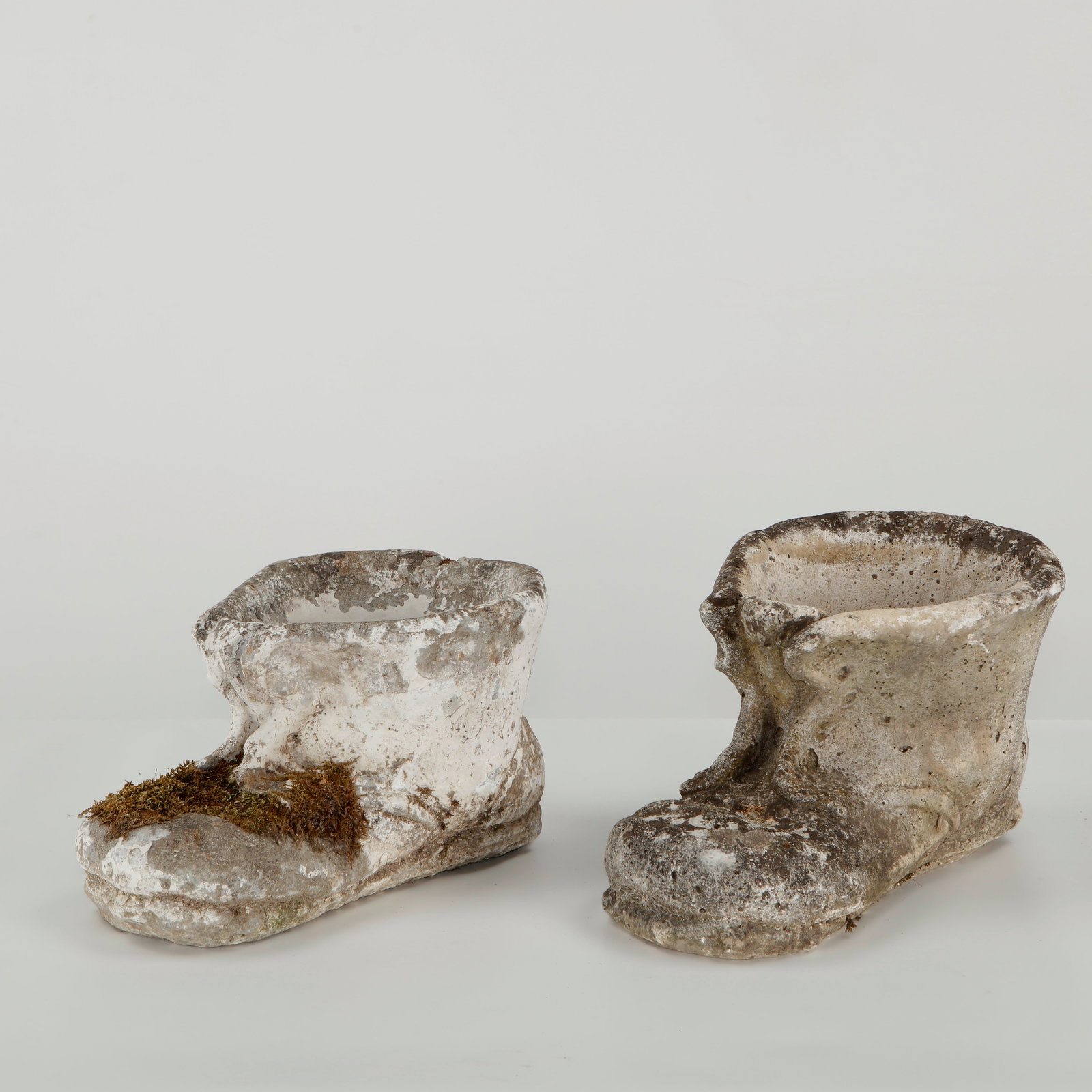 Pair of Concrete Boot Planters, 1960s (1 of 16)