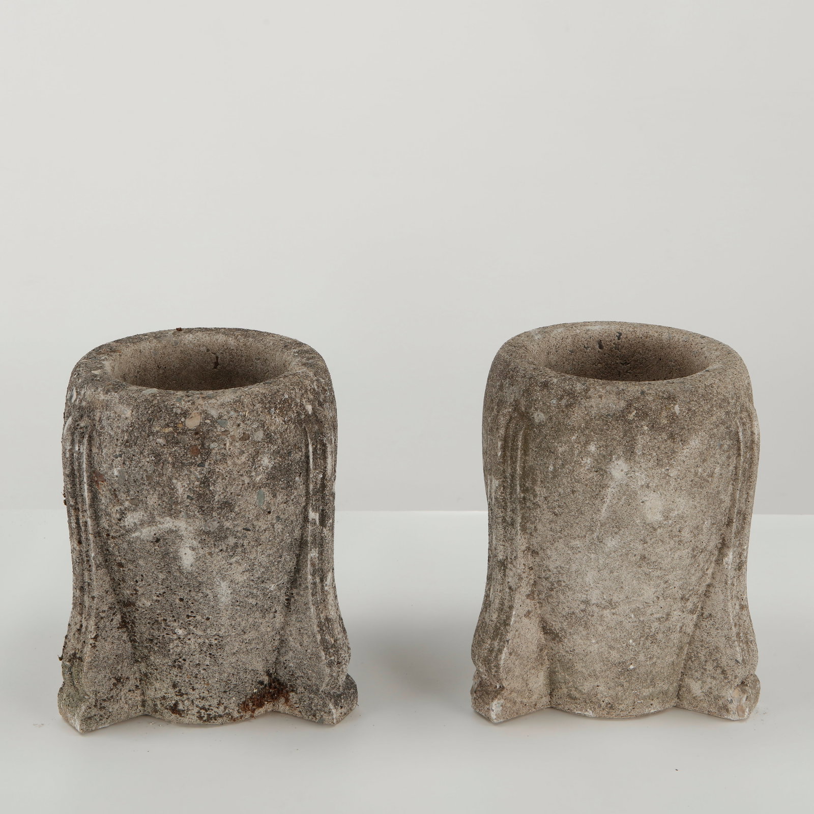 Pair of Tripod Stone Planters, 1950s (1 of 11)