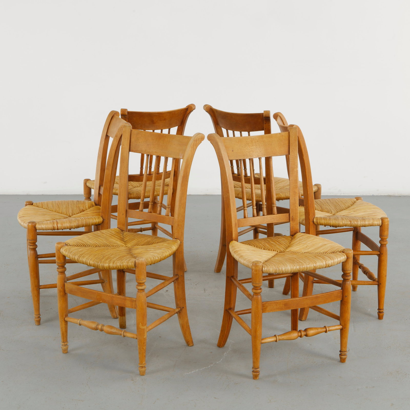 Set of Six Chairs in the Style of Charlotte Perriand, 1960s (1 of 20)