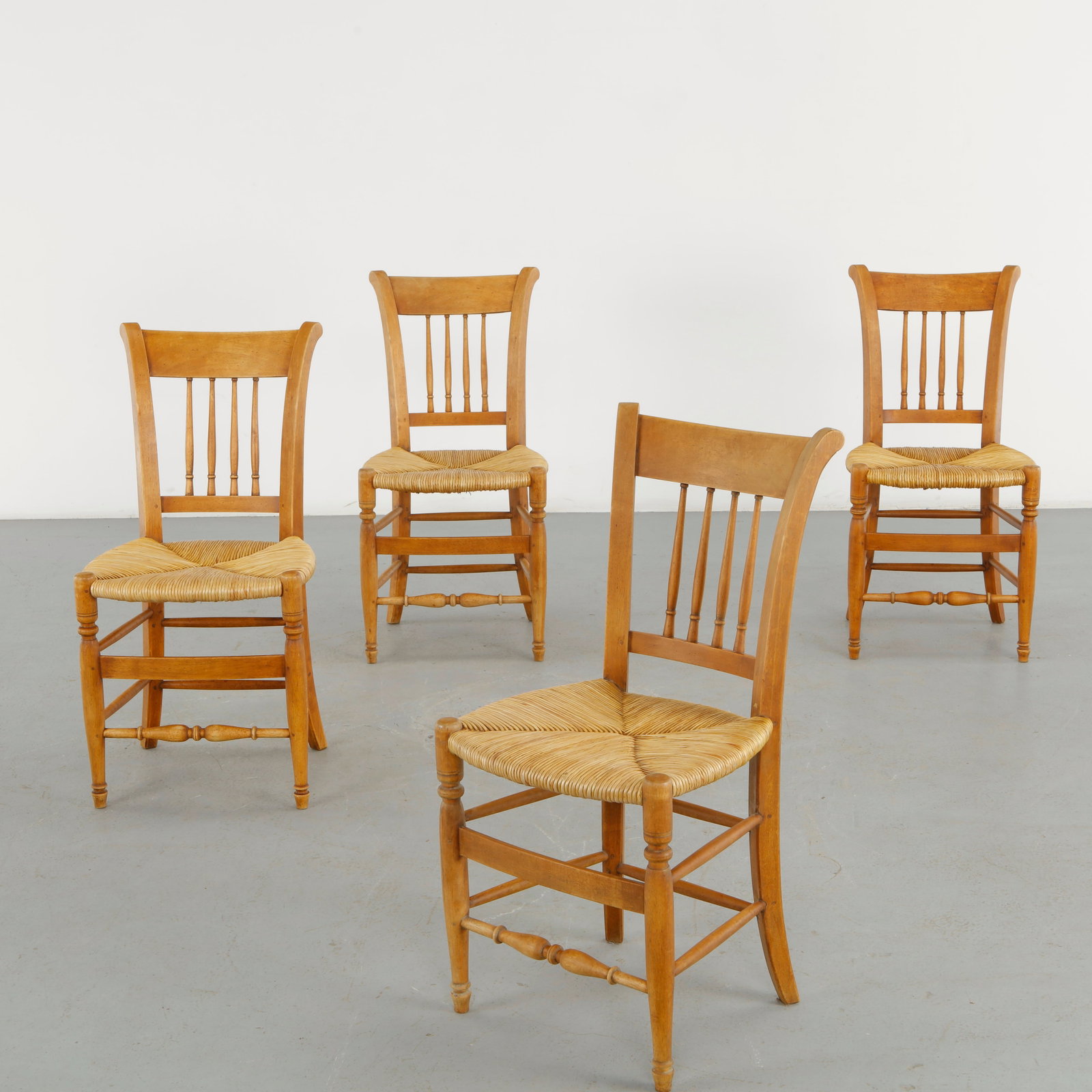Set of Four Chairs in the Style of Charlotte Perriand, 1960s (1 of 20)