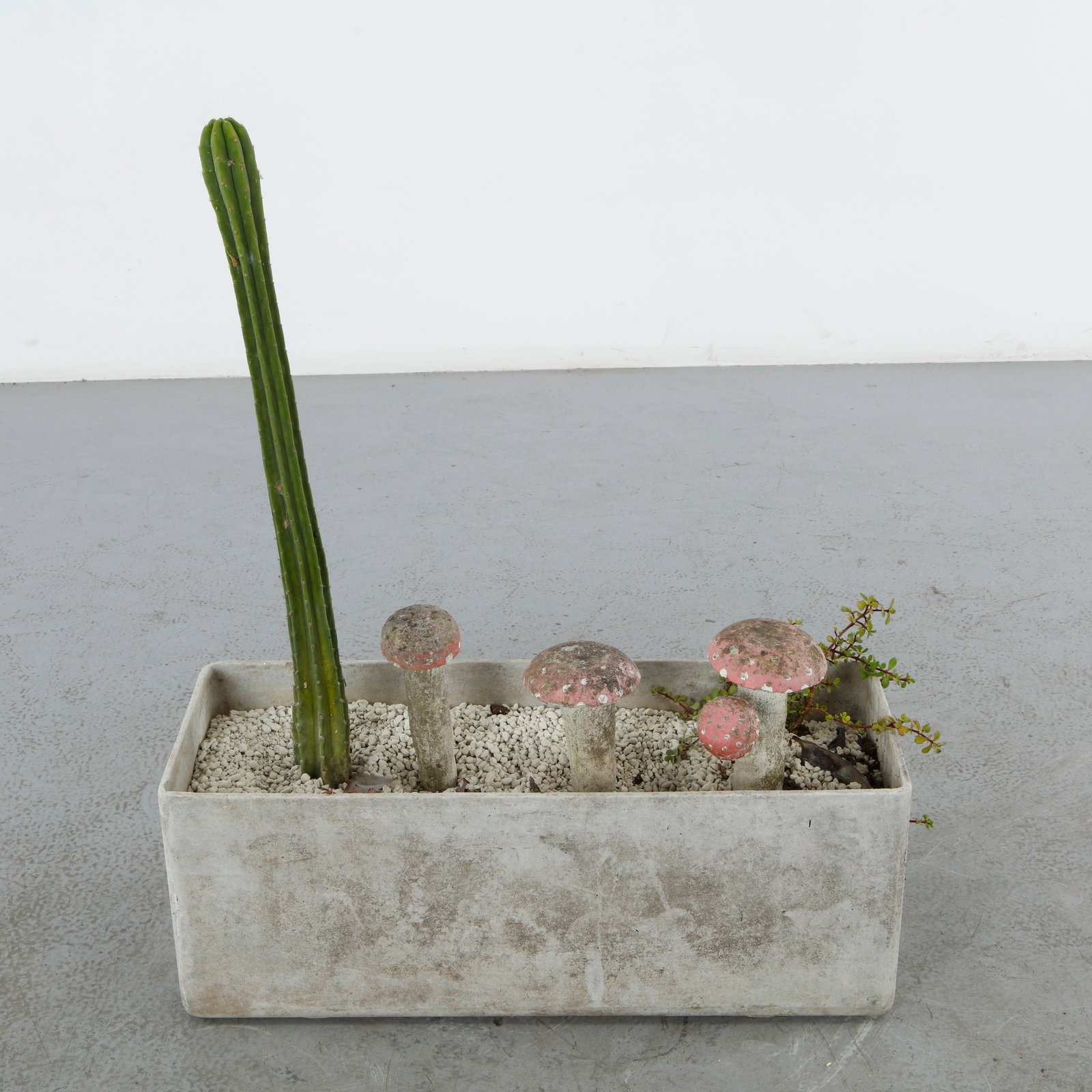 Set of Three Concrete Garden Mushrooms, 1960s (1 of 10)