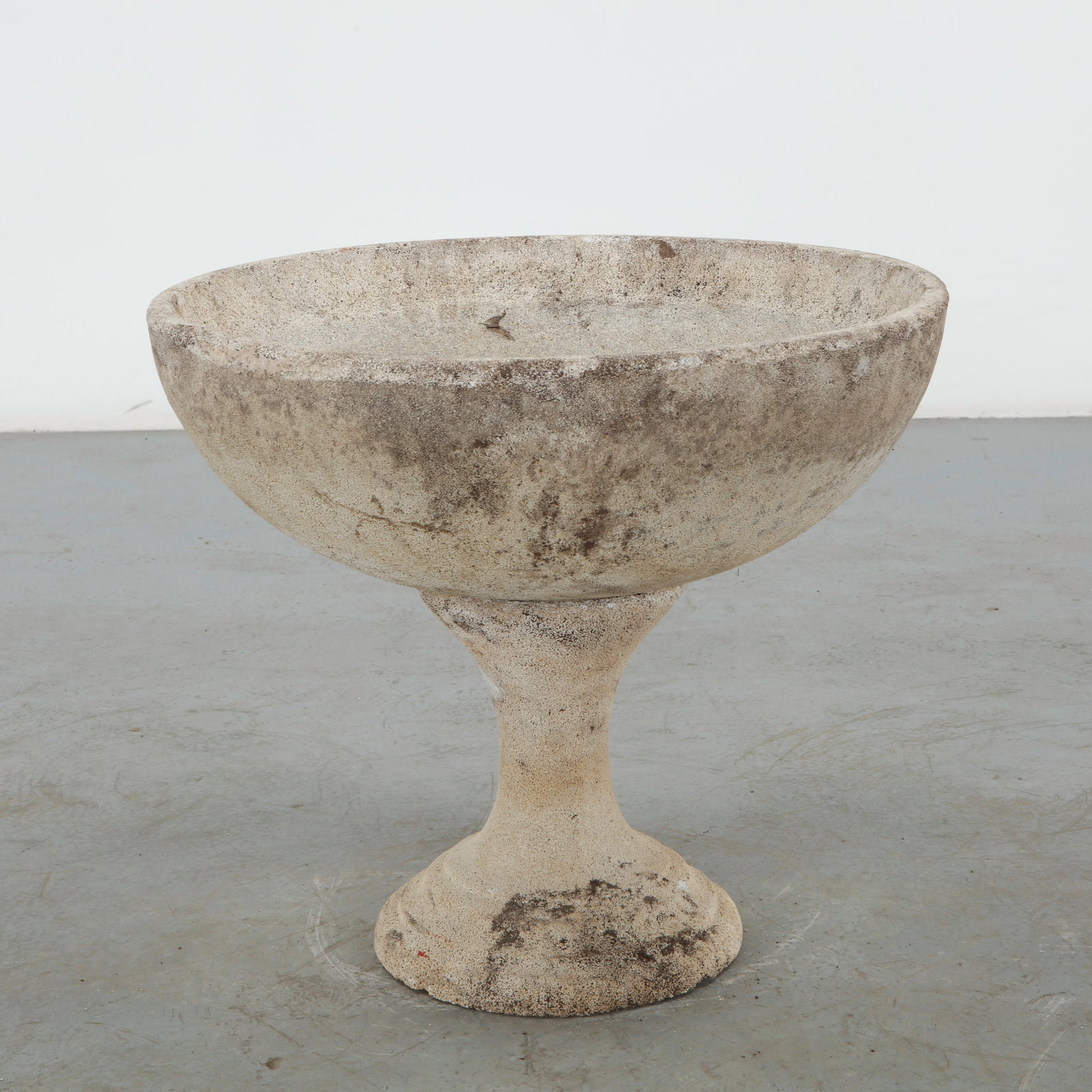 Cast Stone Planter on Stand, 1960s (1 of 11)