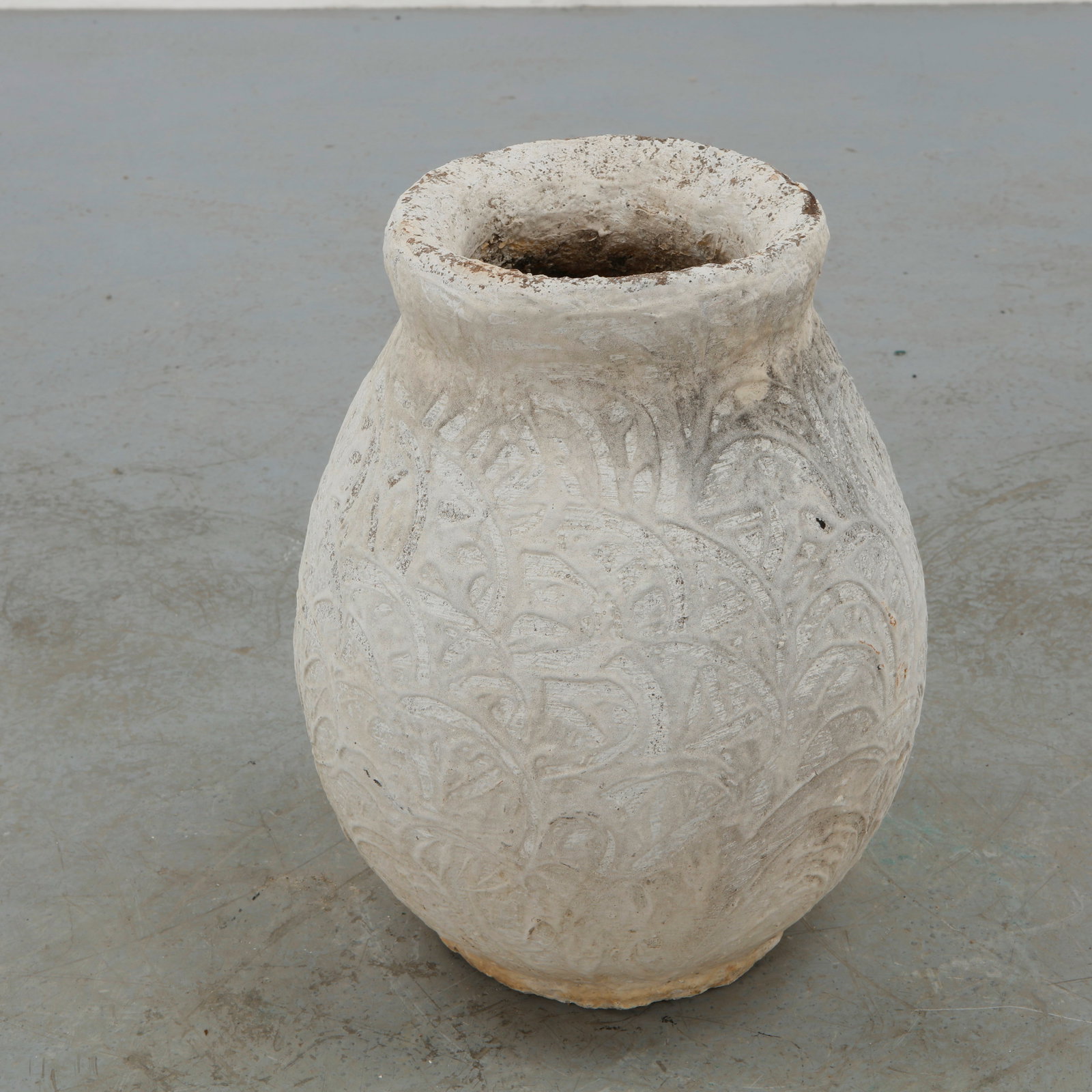 Cast Concrete Urn Planter, 1960s (1 of 9)