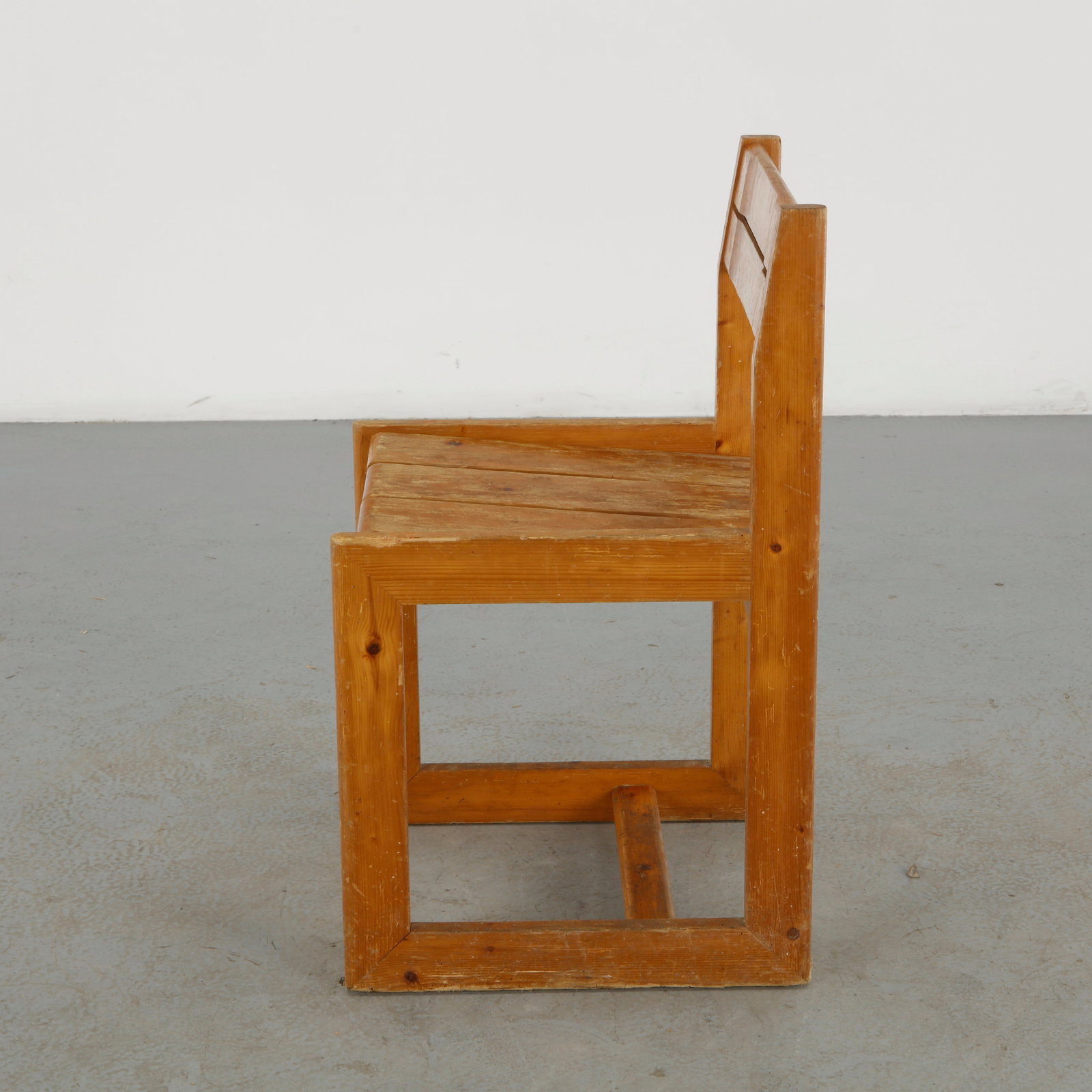 Andre Sornay, Pine Chair, 1960s - 3