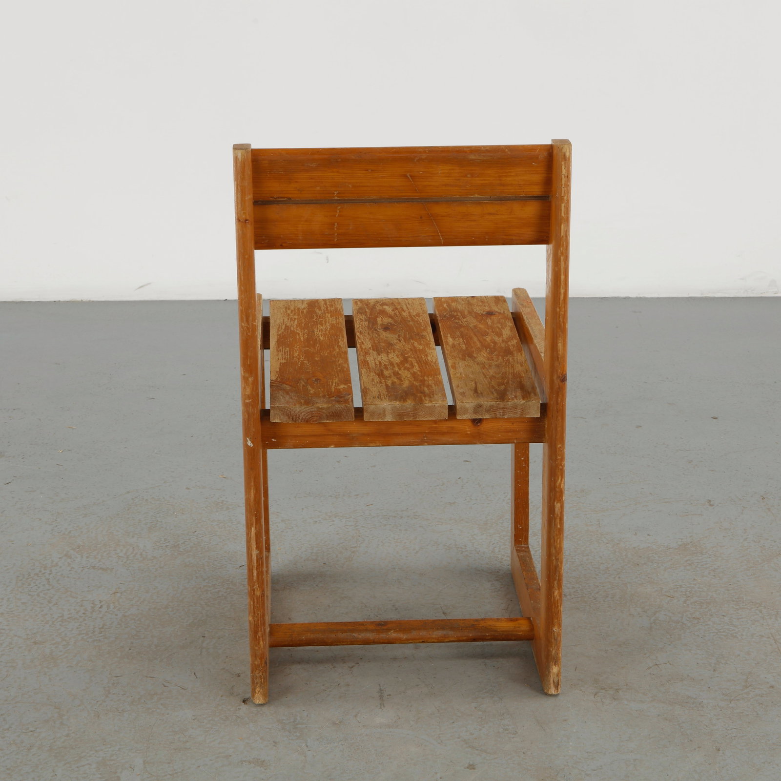 Andre Sornay, Pine Chair, 1960s - 5
