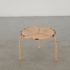 EMU, Round Wrought Iron Garden Table, Italy, 1960s