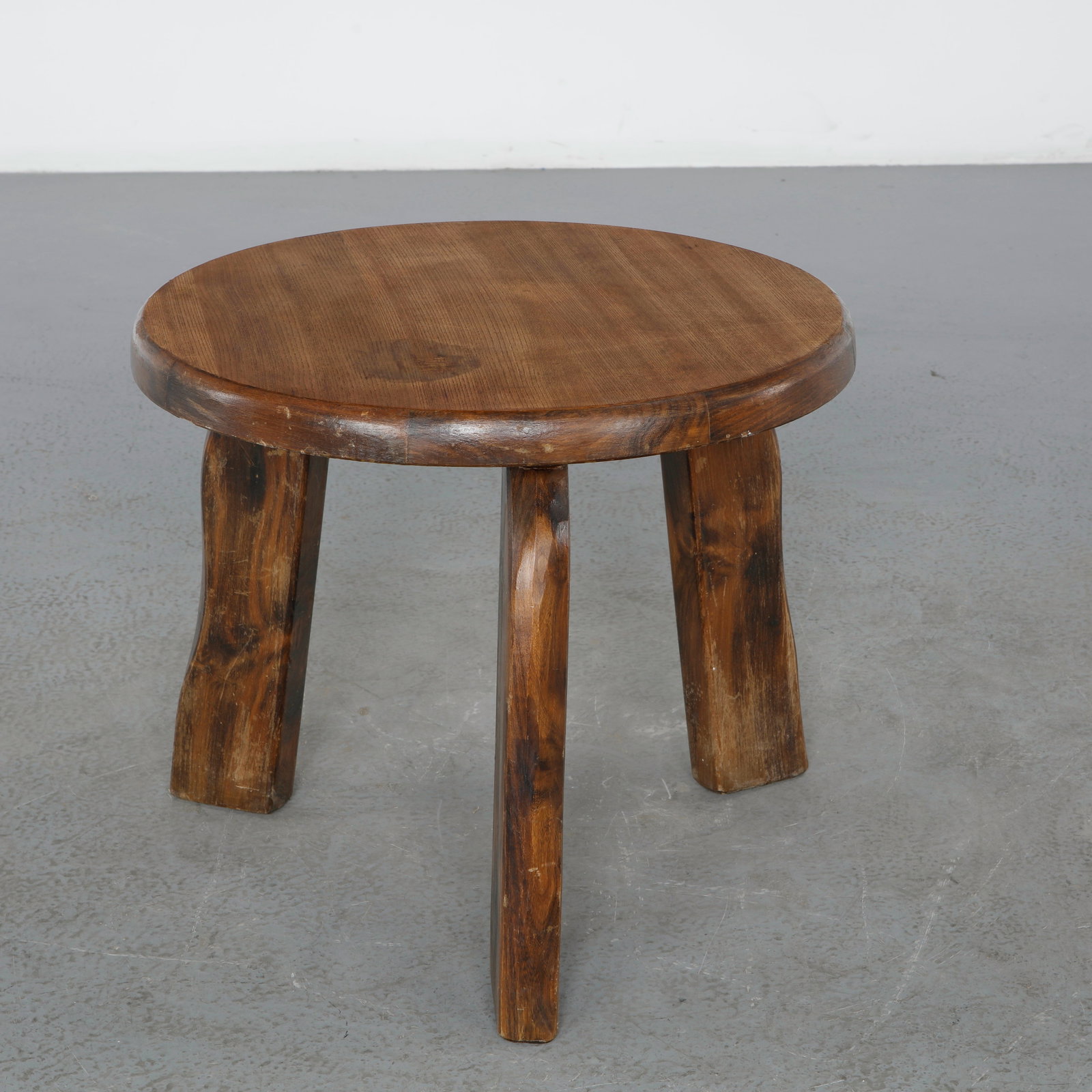 Rustic Three-Legged Side Table, France, 1960s - 3