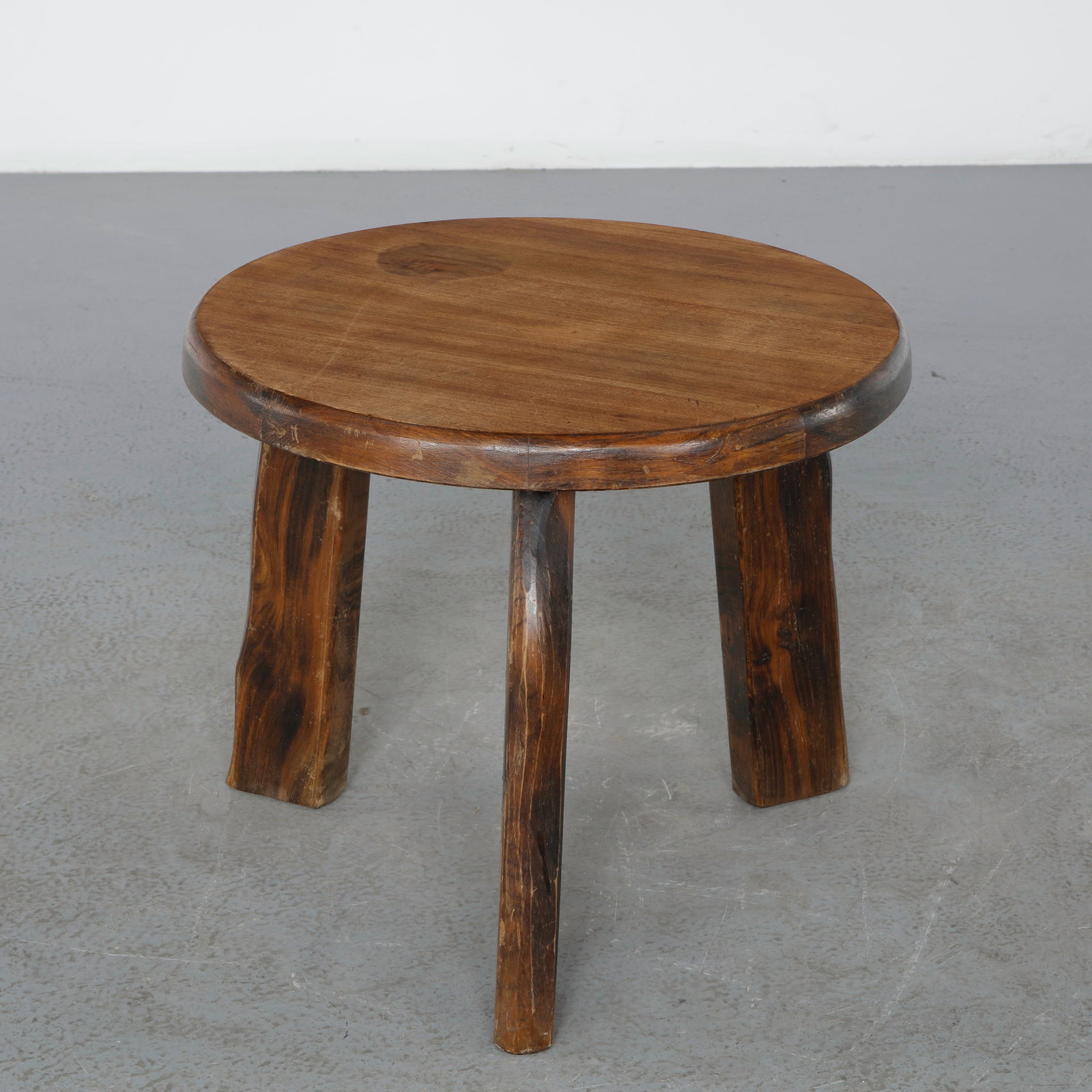 Rustic Three-Legged Side Table, France, 1960s - 4