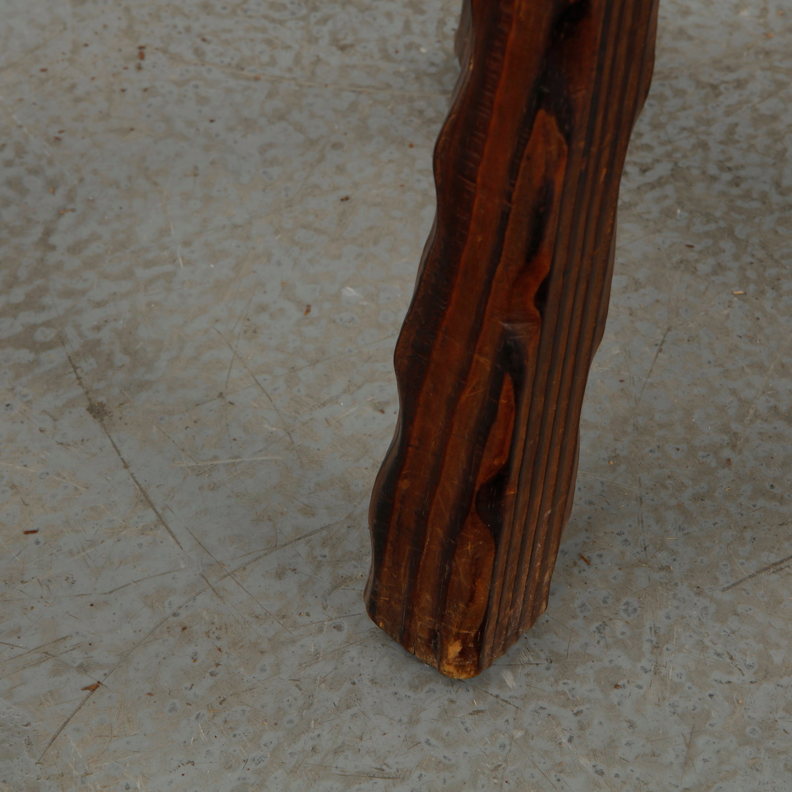 Pair of Brutalist Stools, 1960s - 11
