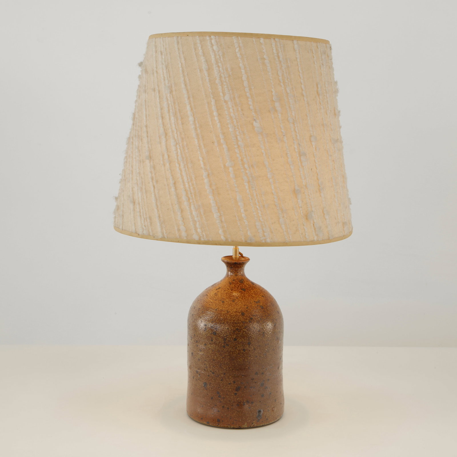 Brutalist Ceramic Lamp in the Style of Jacque Blin, 1960s (1 of 14)
