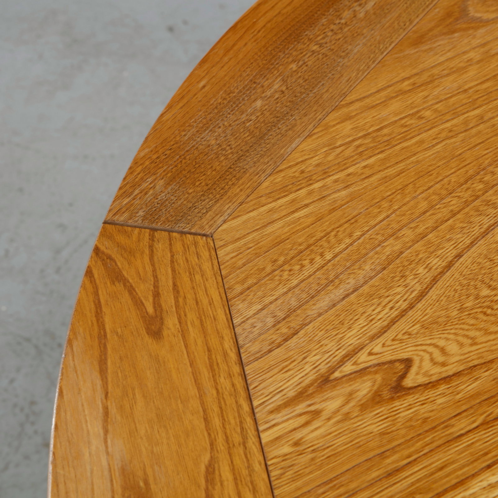 Round Extendable Dining Table, 1960s - 12