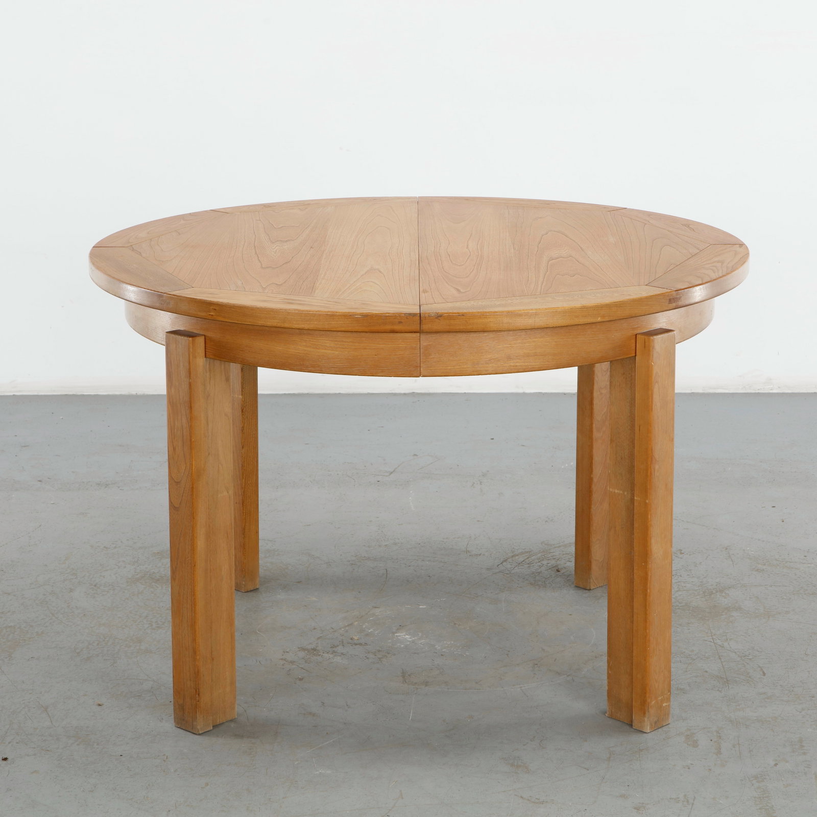 Round Extendable Dining Table, 1960s - 7